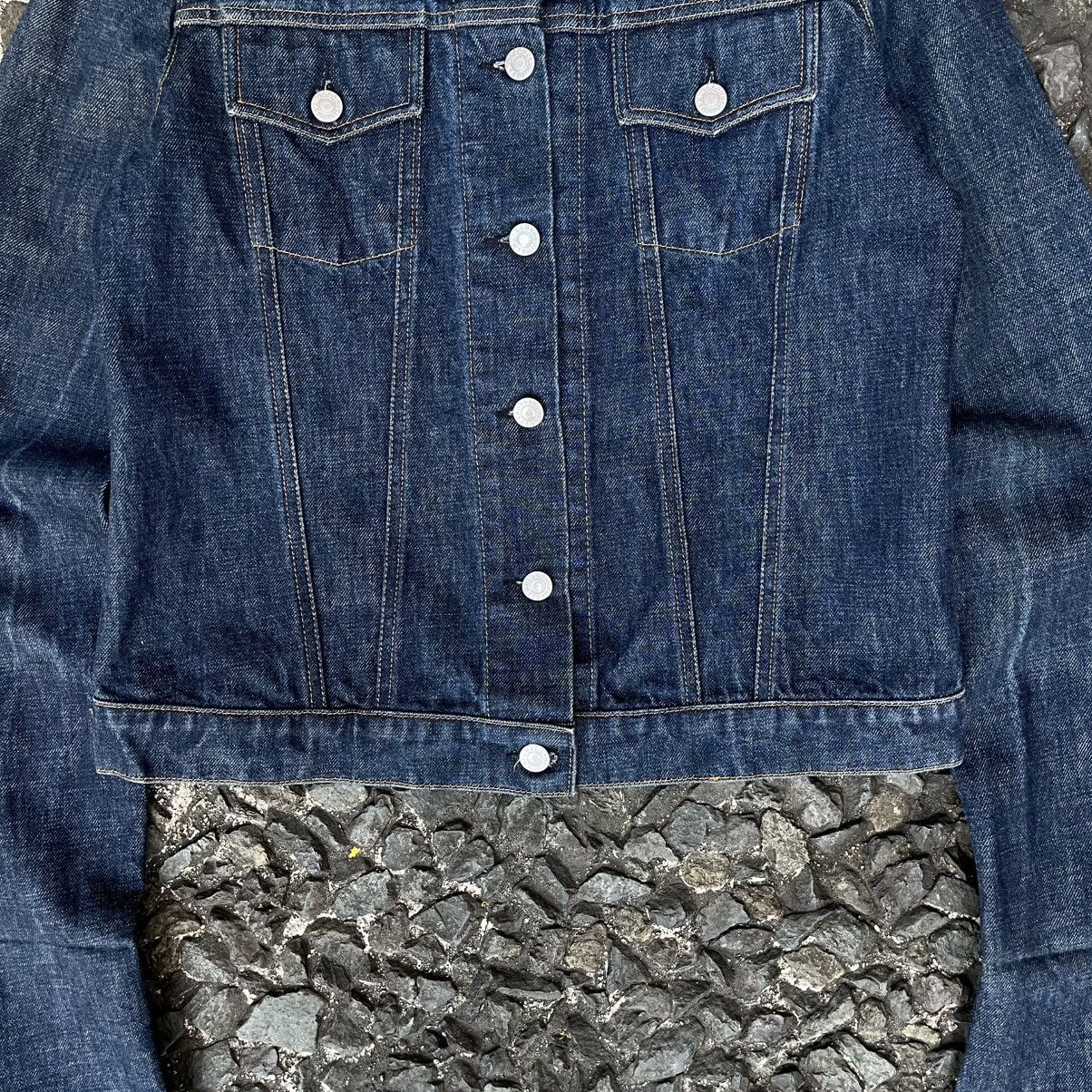 Helmut Lang Helmut lang AW1999 Elongated Sleeves Denim Trucker Jacket Size US M / EU 48-50 / 2 - 3 Thumbnail