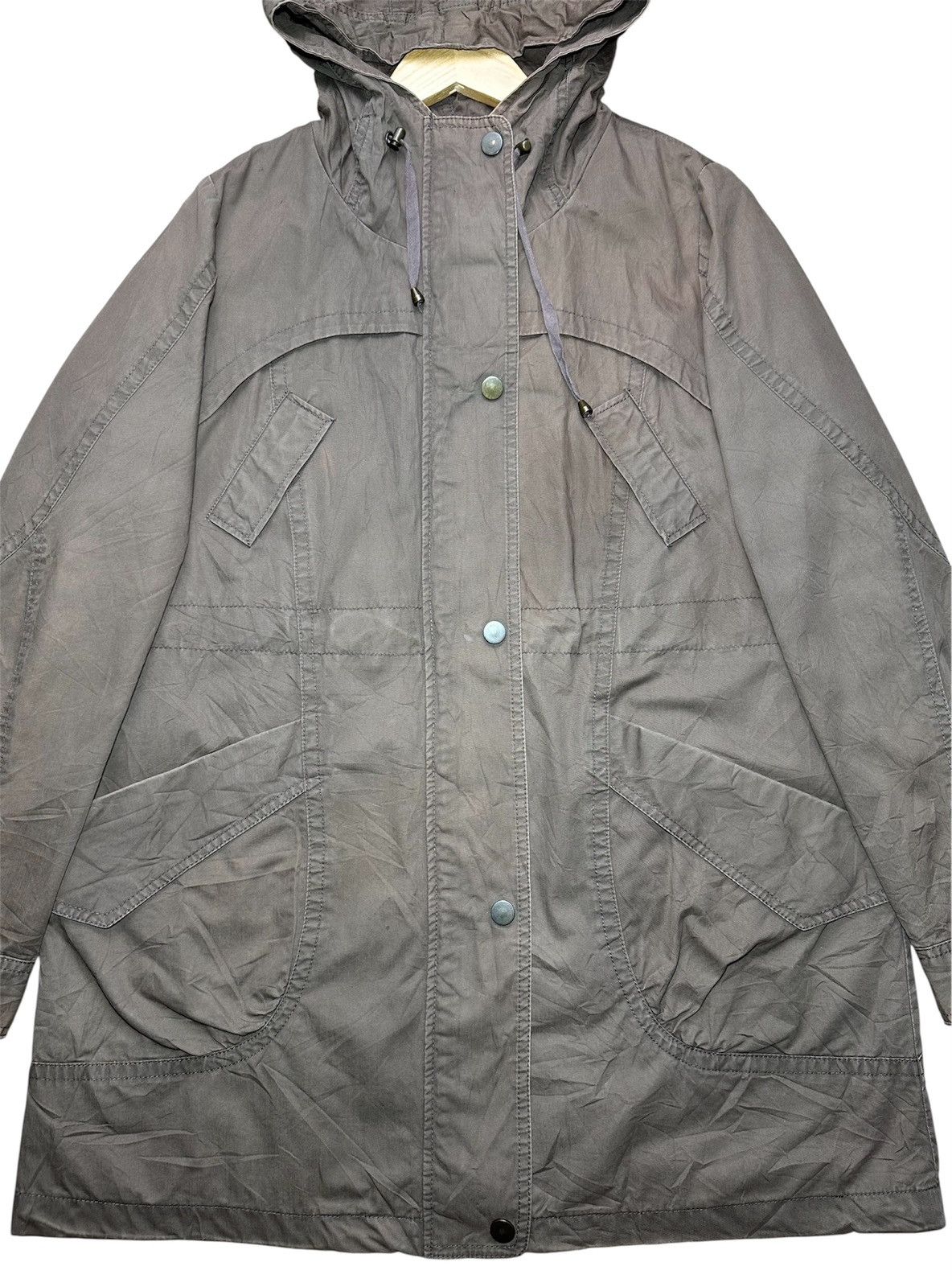 Japanese Brand Nanoom Inspiration Hooded Jacket – Brown Size US L / EU 52-54 / 3 - 2 Thumbnail