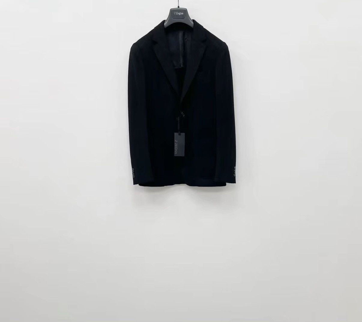 Z Zegna Black Lightweight Blazer - Size S Size US S / EU 44-46 / 1 - 1 Thumbnail
