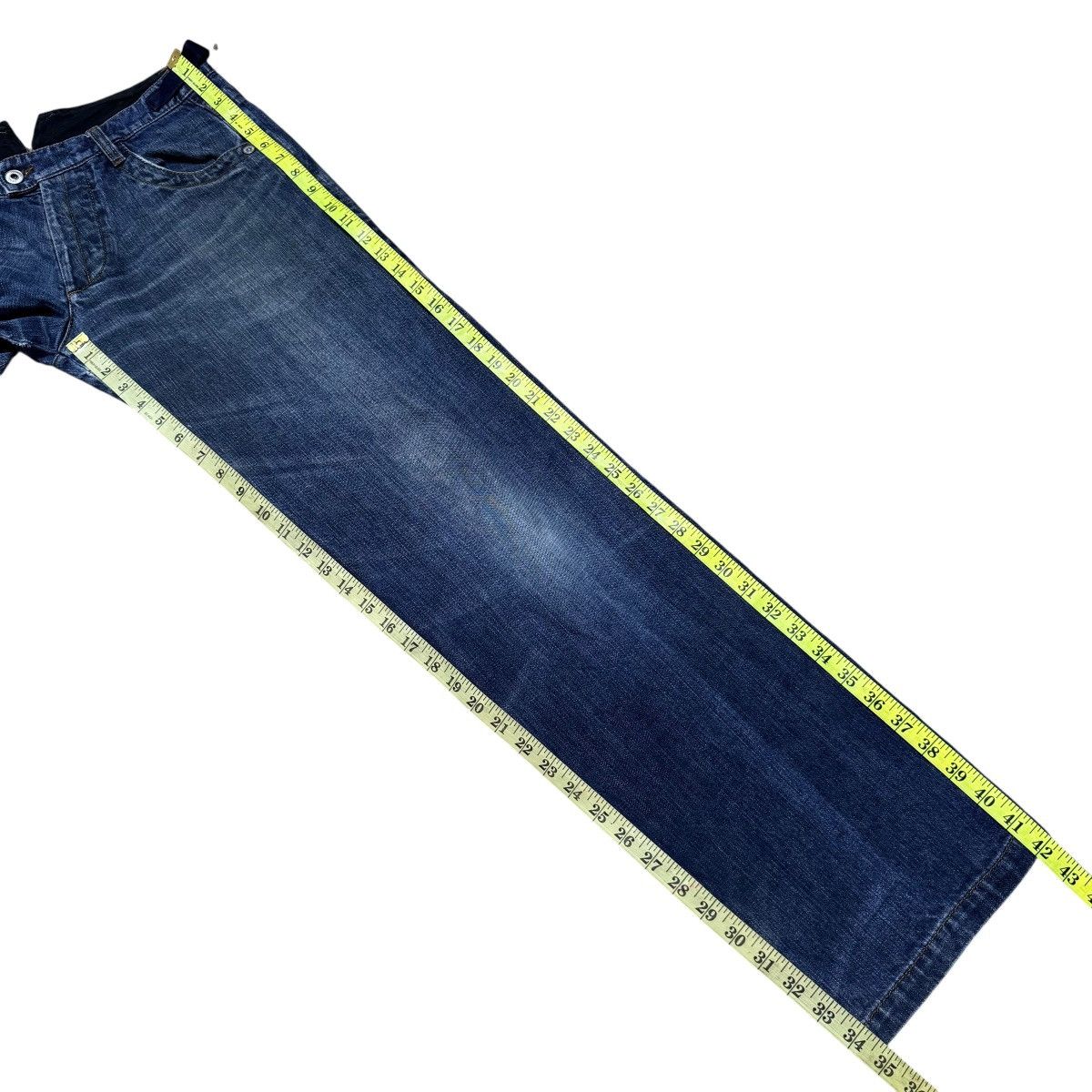 Dirk Bikkembergs Dirk Bikkembergs Military Denim Jeans Size US 30 / EU 46 - 17 Thumbnail