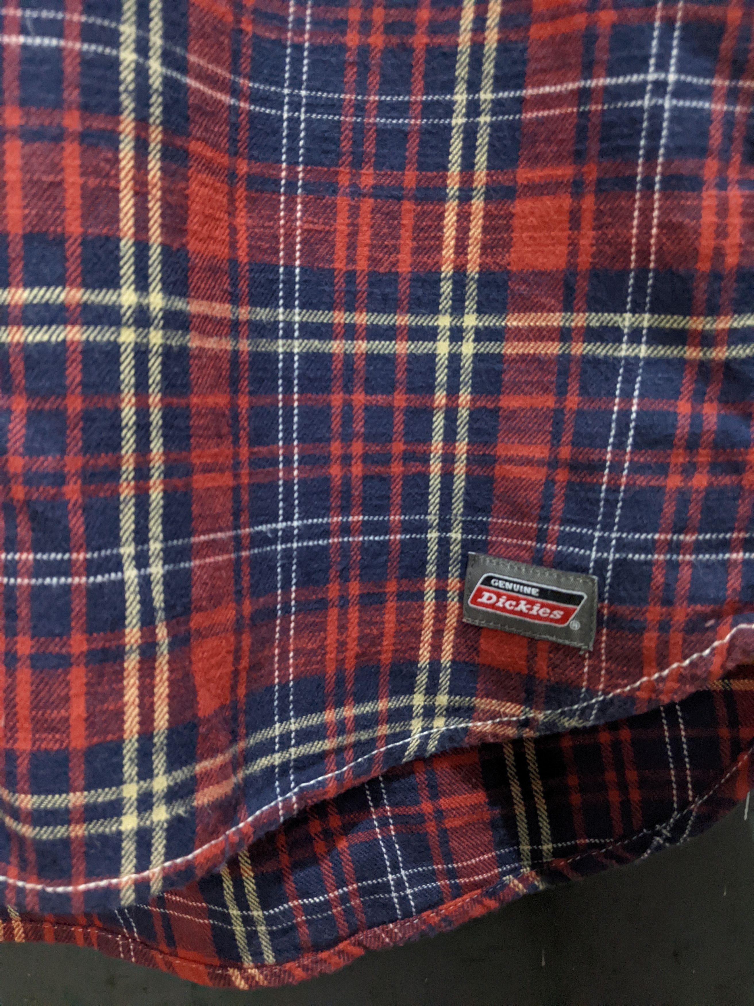 Dickies Genuine Dickies Flannel Shirt Size US XL / EU 56 / 4 - 4 Thumbnail