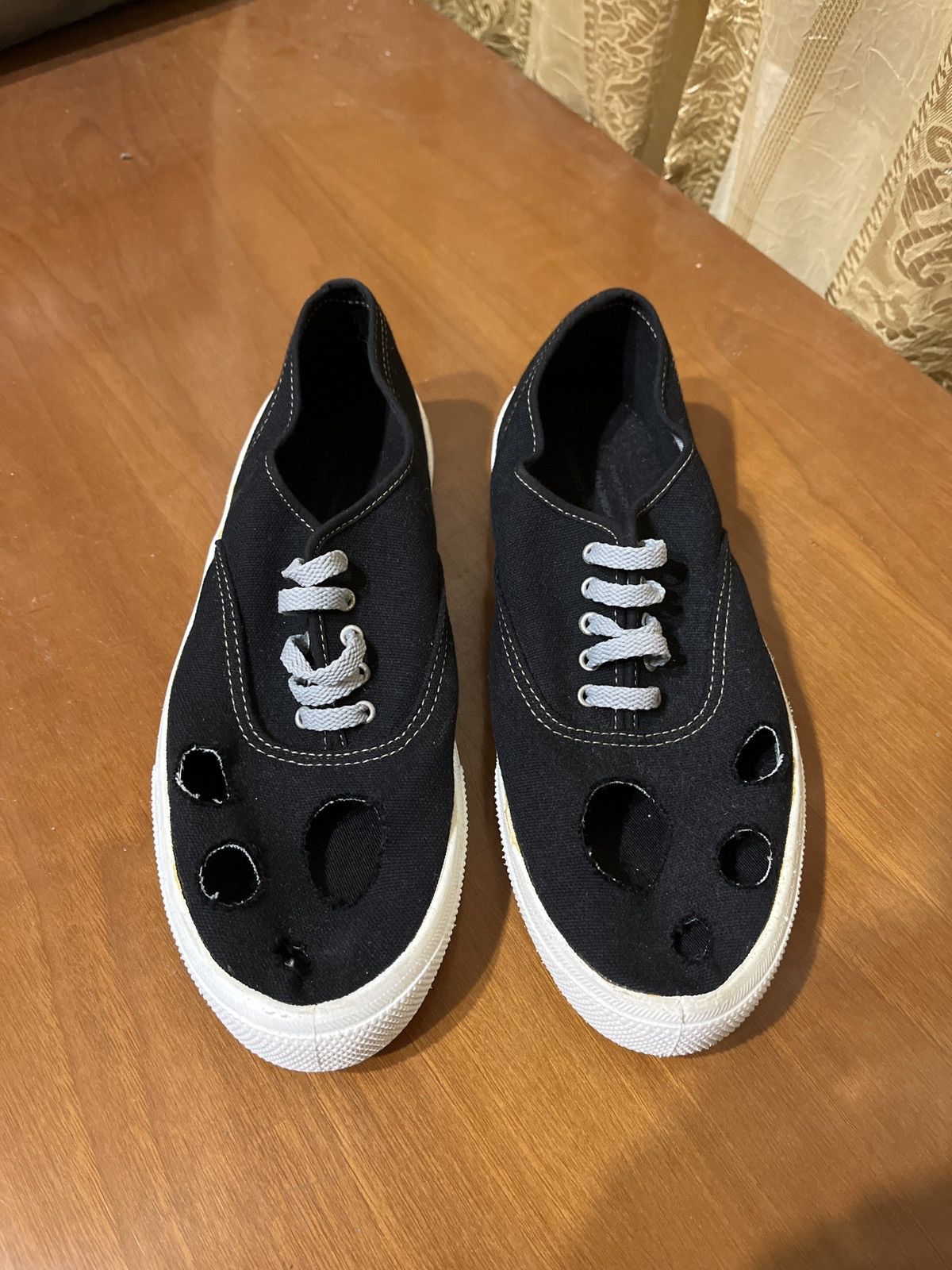 Comme des Garcons × Comme des Garcons Homme × Comme des Garcons Homme Plus Hole Punch Sneaker Size US 7.5 / EU 40-41 - 1 Thumbnail
