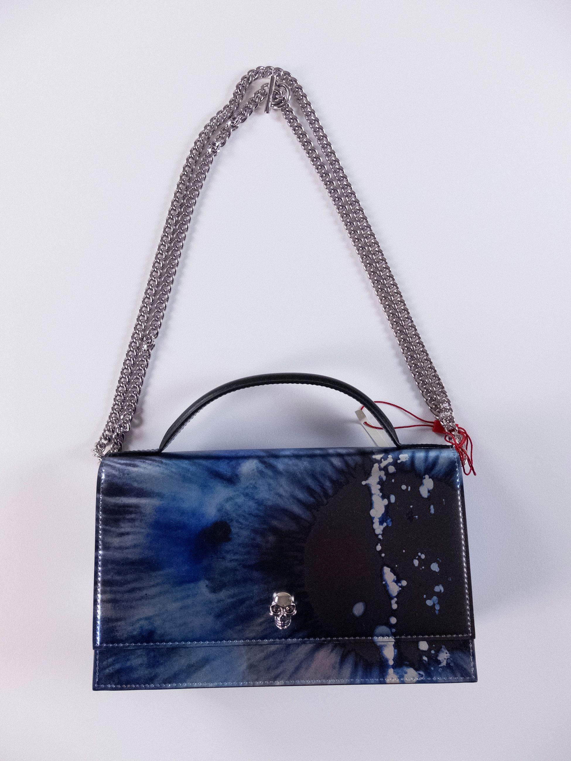 Alexander McQueen ALEXANDER MCQUEEN Galactic Iris leather flap shoulder bag q Size ONE SIZE - 5 Thumbnail