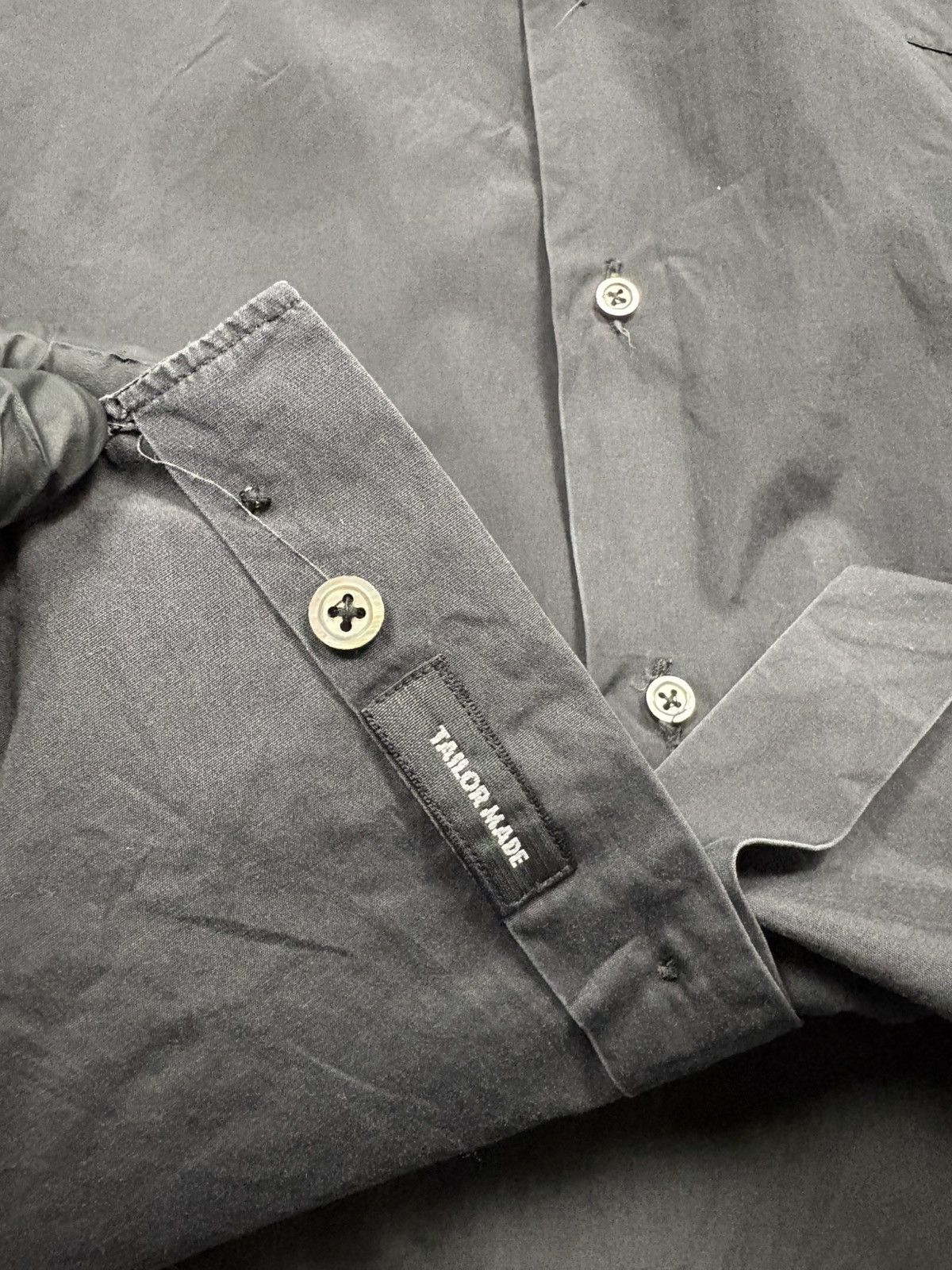 Jil Sander Jil Sander Black Button Up Shirt Tailor Made Italy Size 40 Size US L / EU 52-54 / 3 - 14 Thumbnail
