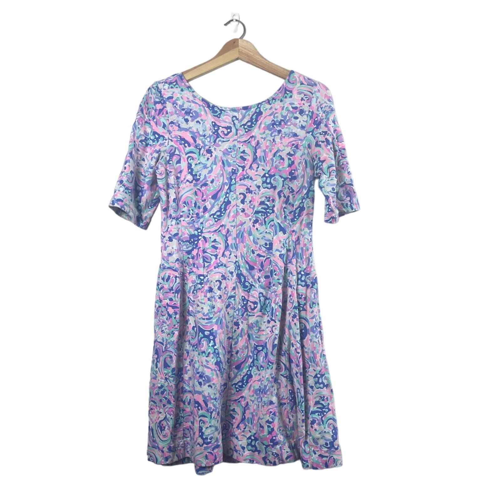 Lilly Pulitzer Women's Lilly Pulitzer Celia Terry Cloth Mini Dress L Size L / US 10 / IT 46 - 1 Thumbnail