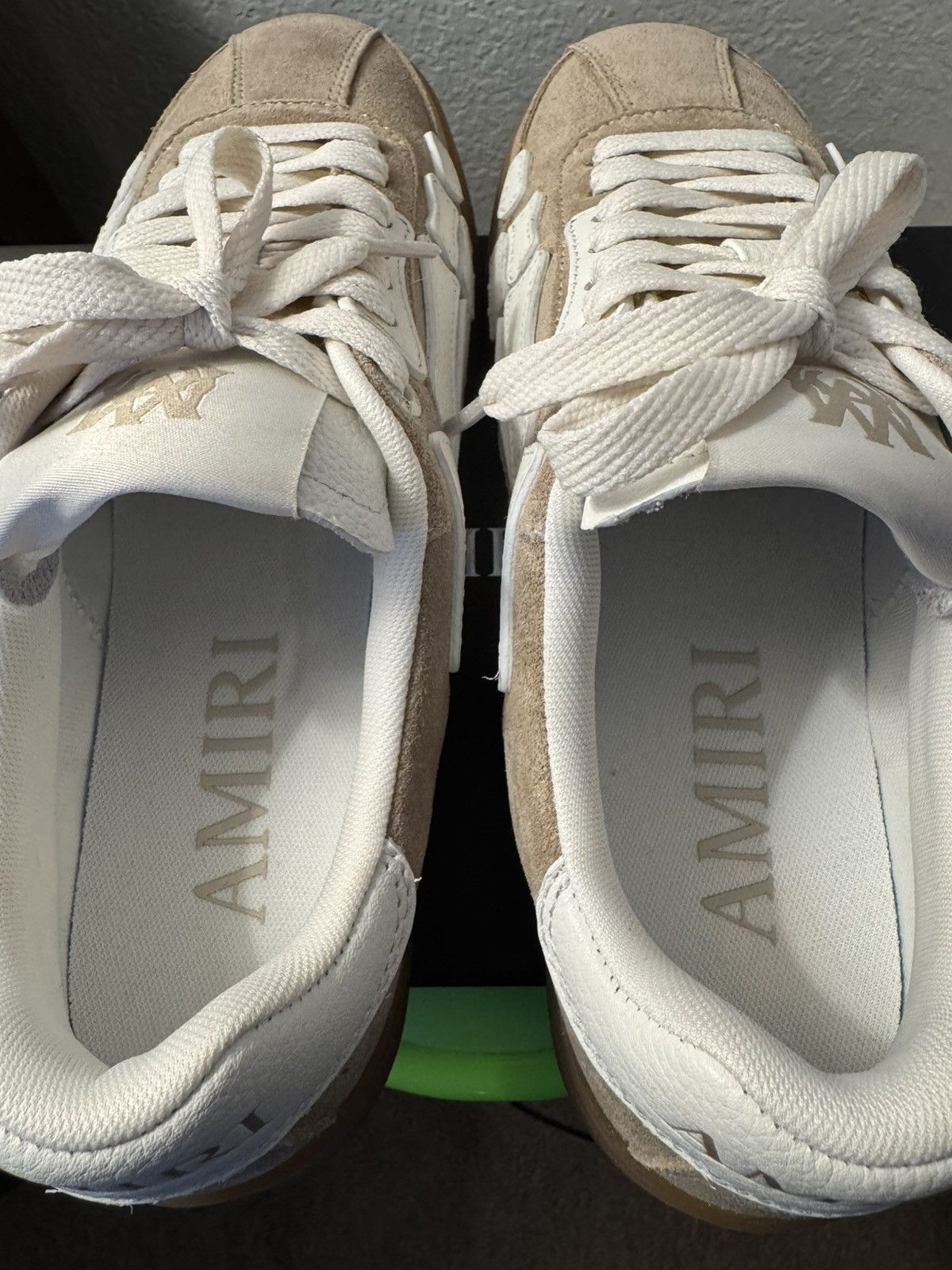 Amiri AMIRI Pacific Bones Low Top Sneaker ‘Sand’ Size 9.5M Size US 9.5 / EU 42-43 - 6 Thumbnail