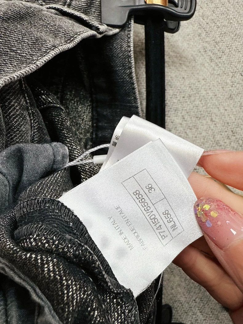Chanel Chanel 23C popular smoke gray double C jeans Size 24" / US 00 / IT 34 - 4 Thumbnail