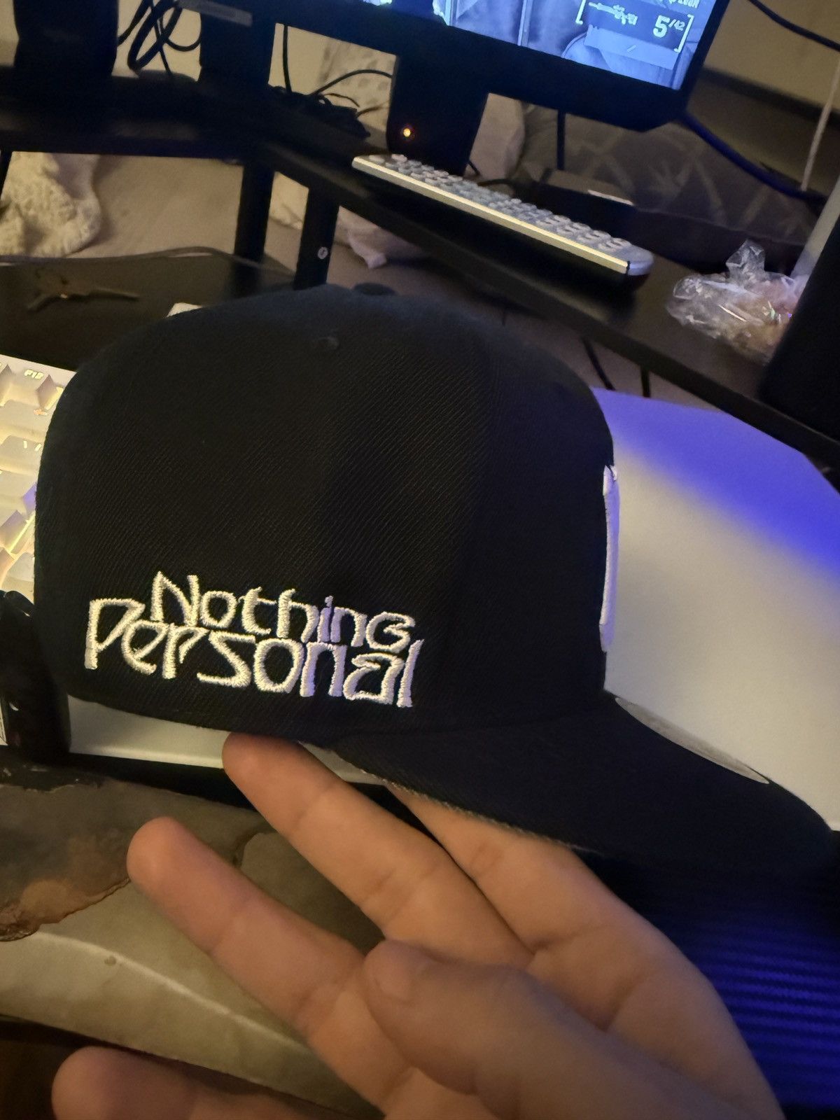 Other Np Fitted cap 7 1/8 Size ONE SIZE - 4 Thumbnail