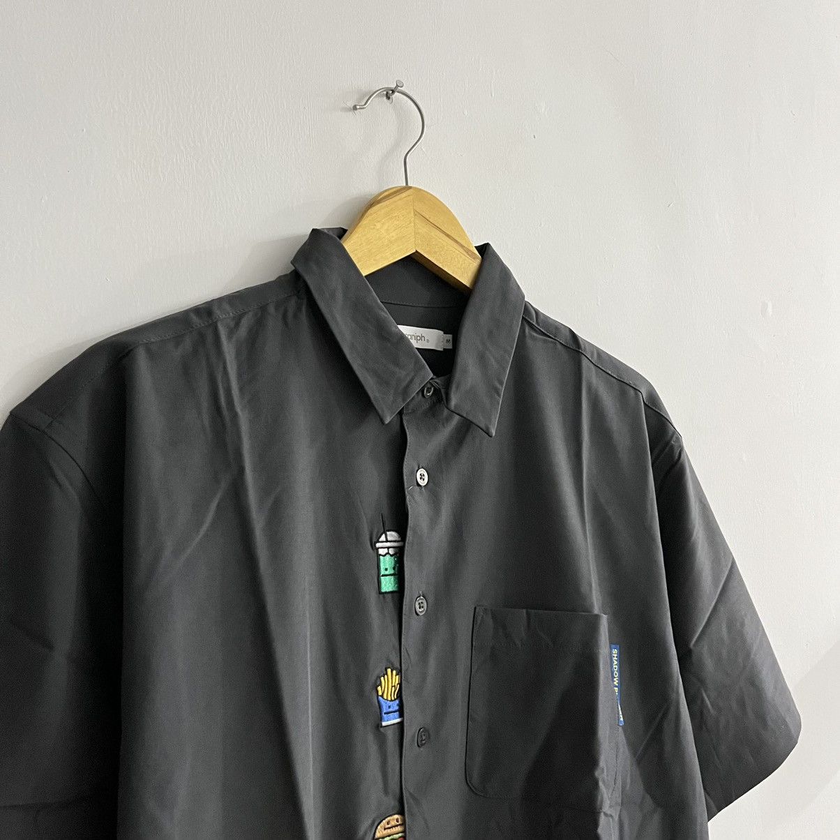 Japanese Brand Graniph - Iconic Embroiderd Button Up Shirt Size US L / EU 52-54 / 3 - 3 Thumbnail