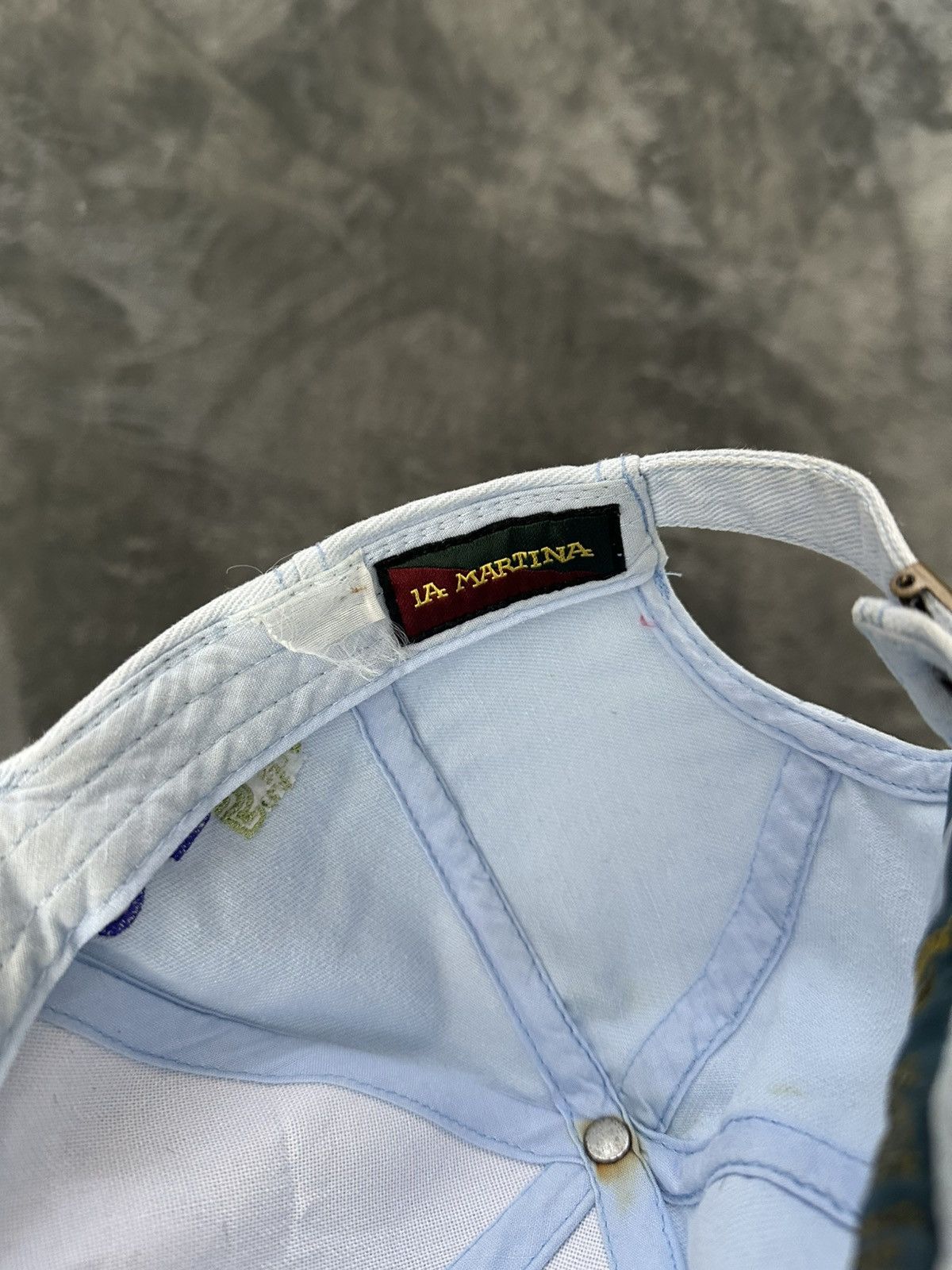 La Martina Vintage La Martina Polo Club Cap St. Tropez France Size ONE SIZE - 7 Thumbnail