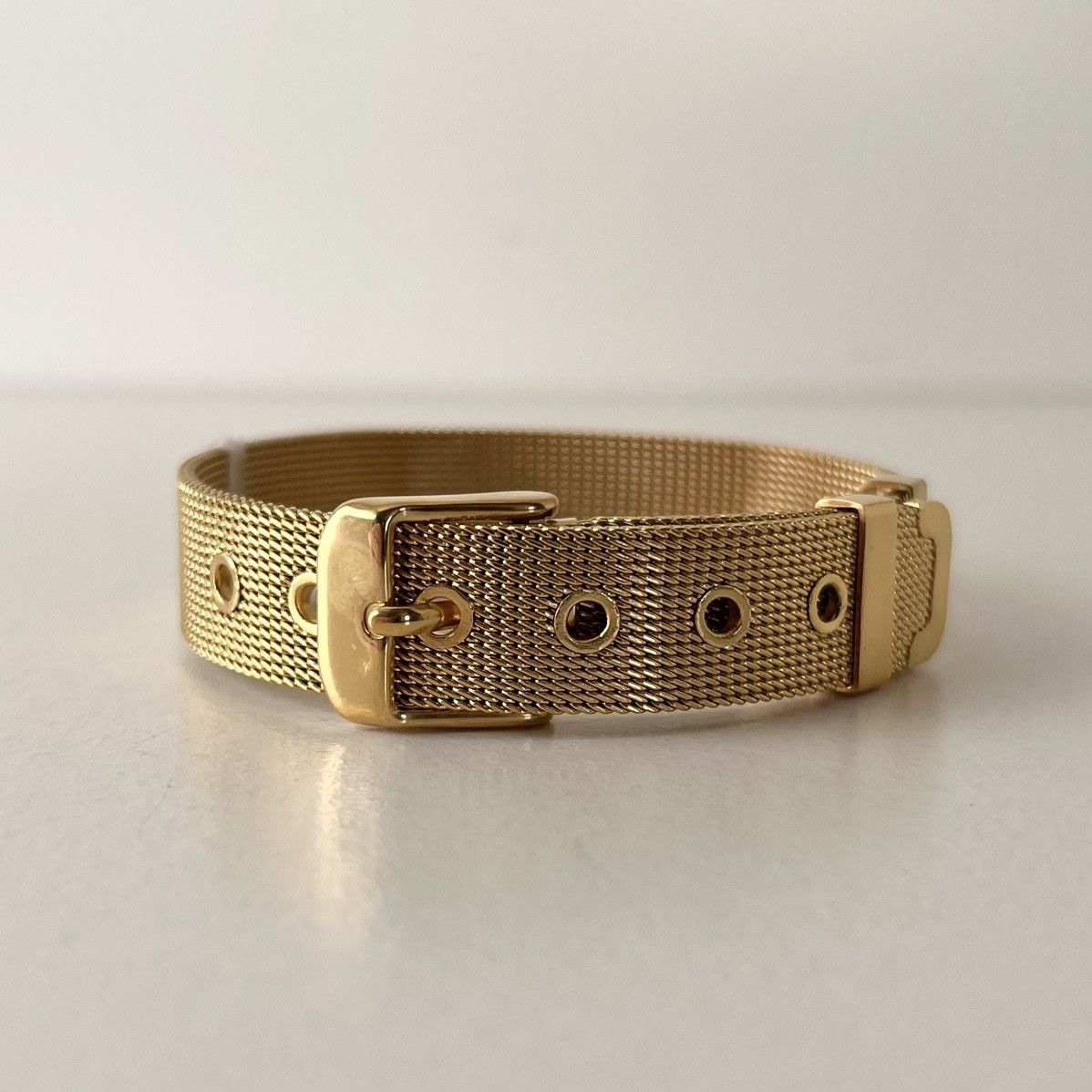 Jewelry Gold belt buckle bracelet Size ONE SIZE - 1 Thumbnail