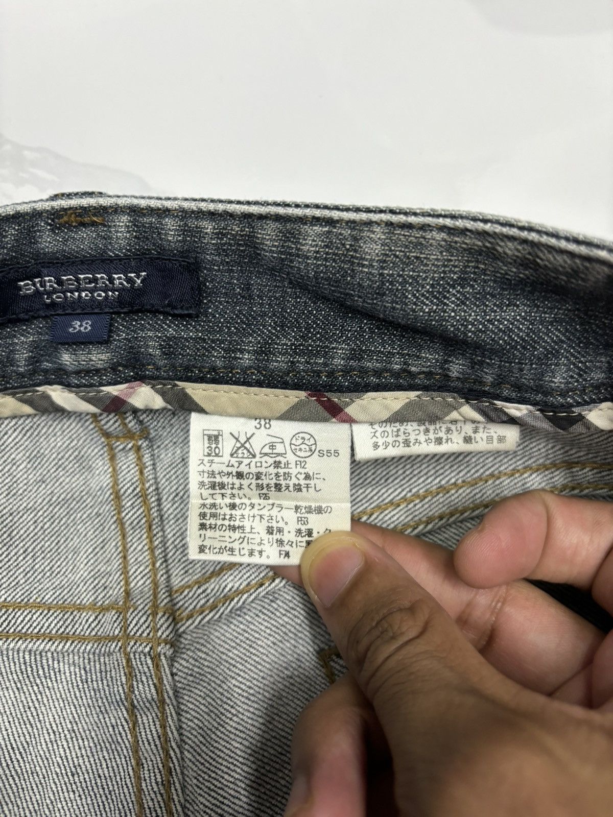 Burberry 💥Flare Jeans Burberry Nova Lining Bootcut Jeans Size 28" / US 6 / IT 42 - 10 Thumbnail