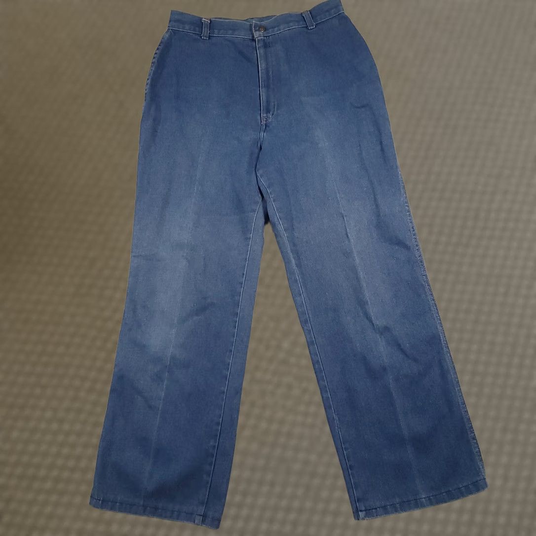 Levi's VINTAGE Levi's 544 Jeans Womens 18 Blue High Rise Baggy Denim 90s Y2k Womens Jeans Size 40" / US 18 - 1 Thumbnail