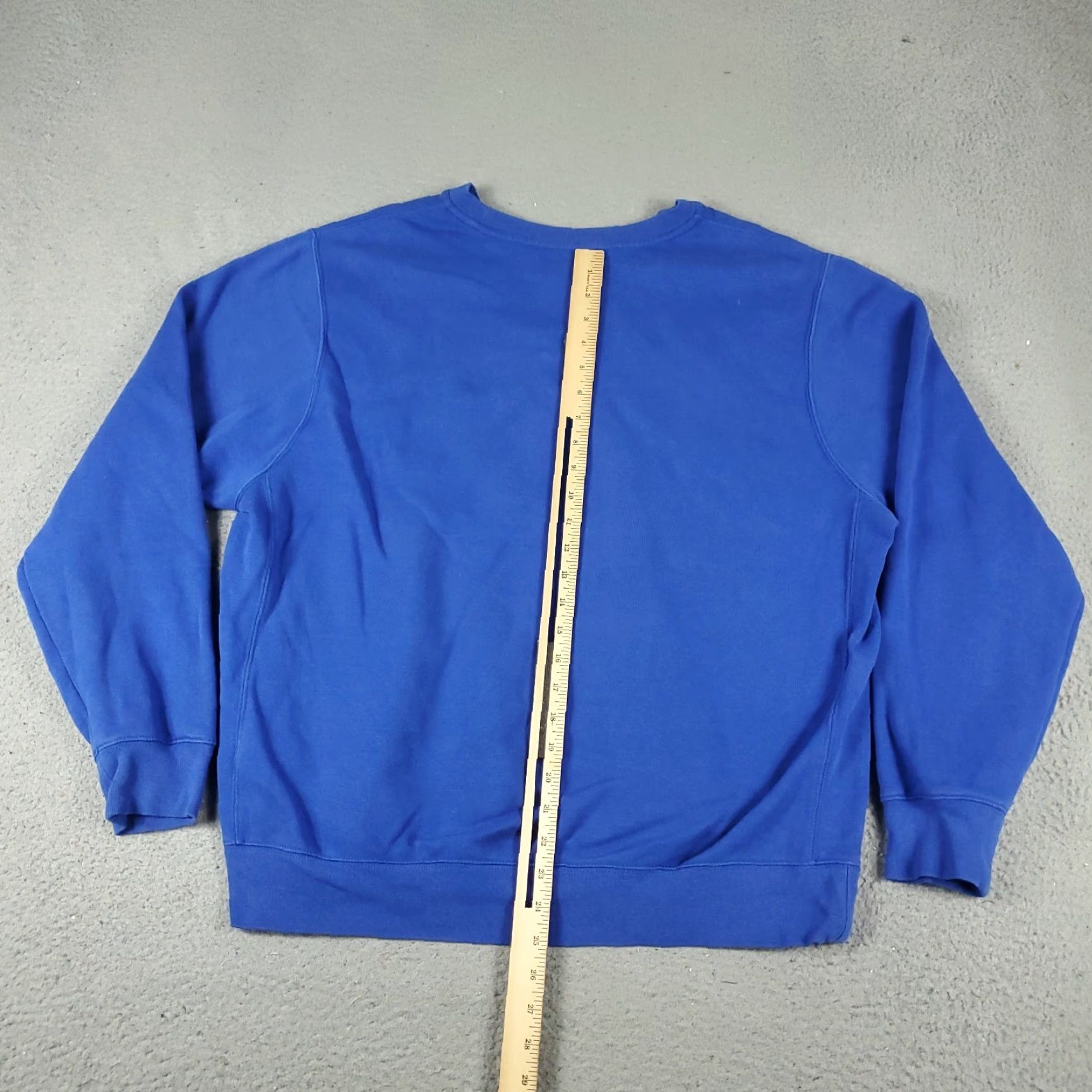 Nike Nike Sweater Pullover Mens Large Blue Solid Casual Sweatshirt Size US L / EU 52-54 / 3 - 6 Thumbnail