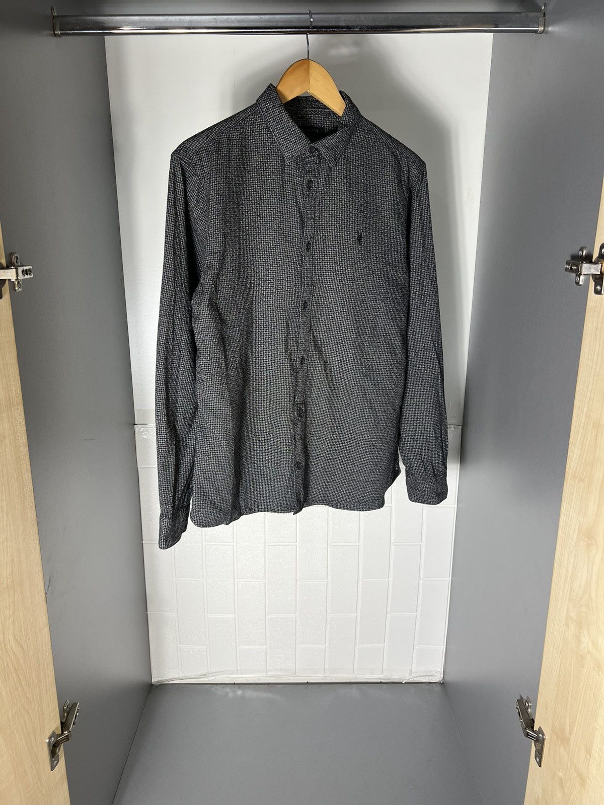 Allsaints VINTAGE ALLSAINTS BLACKSHEAR FLANNEL DESIGNER SHIRT CASUAL Size US M / EU 48-50 / 2 - 2 Thumbnail