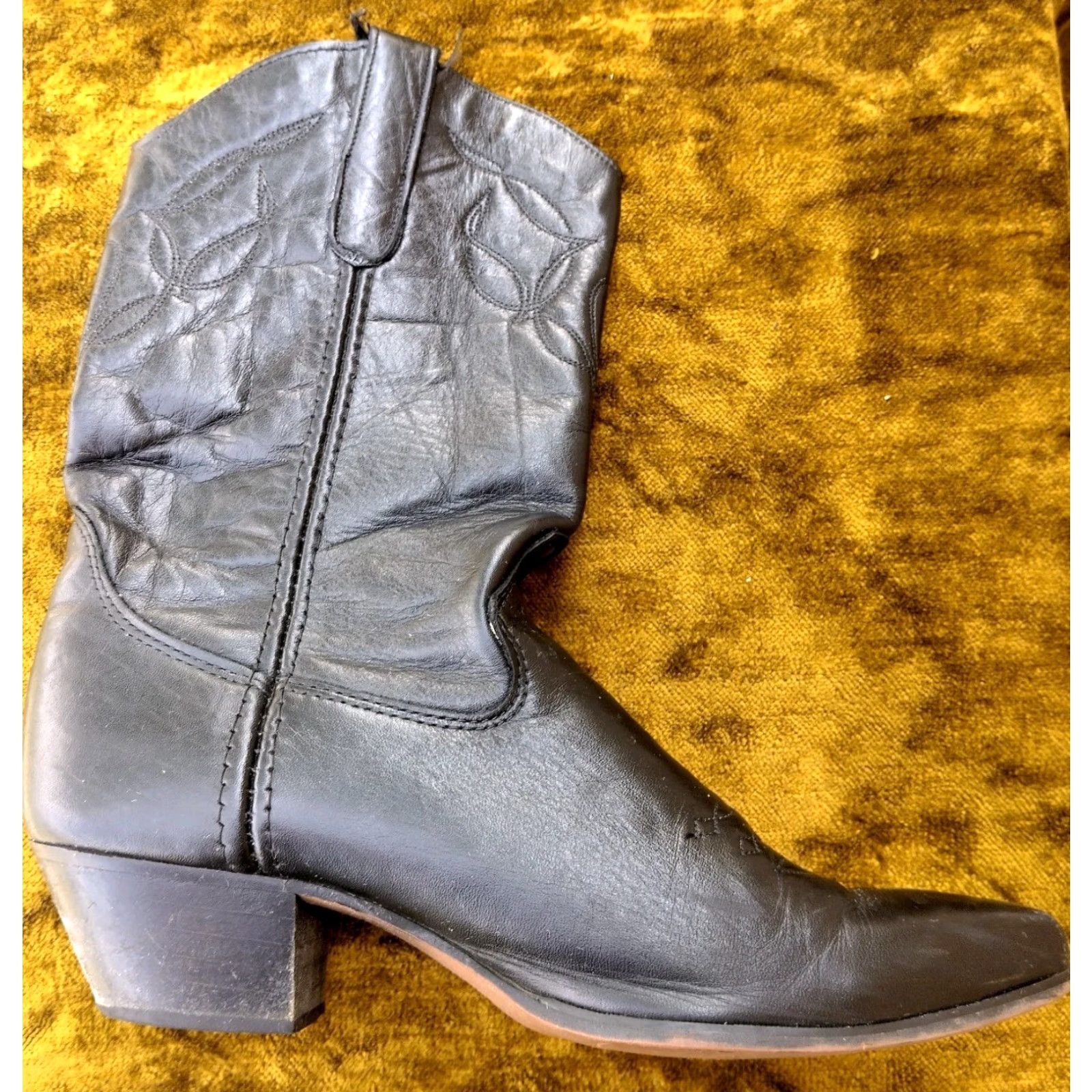 Vintage VINTAGE Laredo Western Cowgirl Boots Women 8.5 M Leather Ankle Fringe Tassel Cowboy Rodeo Western Boots Size US 9 / IT 39 - 4 Thumbnail