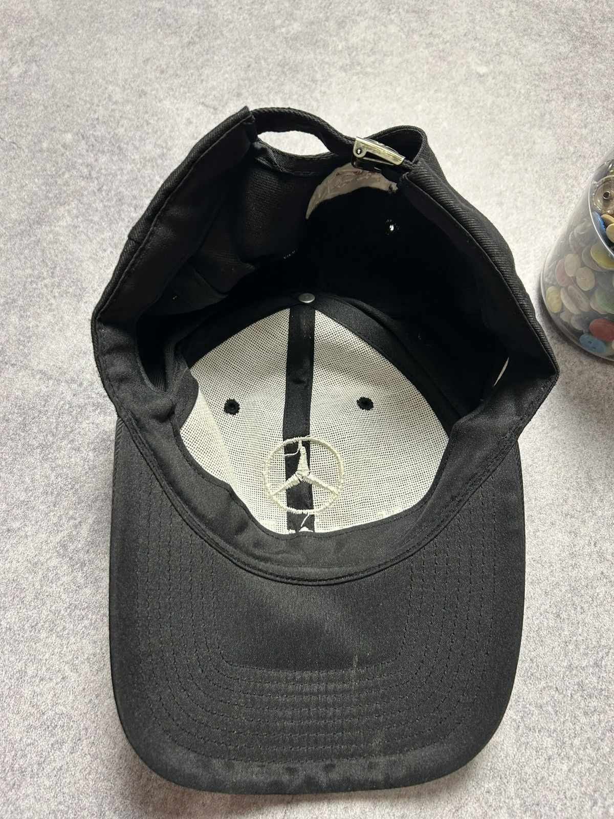 Mercedes-Benz vintage MERCEDES BENZ big logo race F1 team baseball cap Size ONE SIZE - 5 Thumbnail