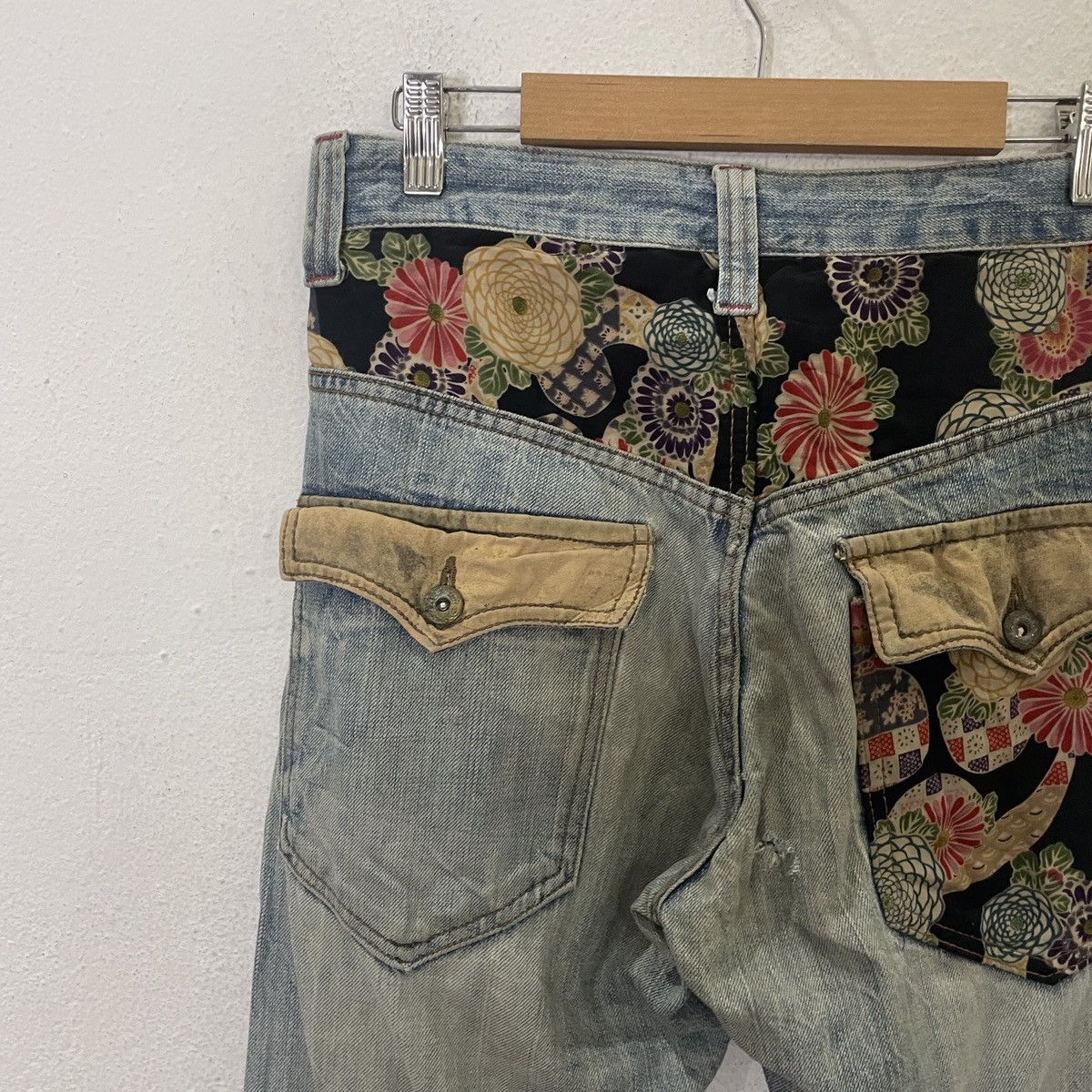 20471120 Vintage Jack Serika Distressed Denim Jeans Size US 30 / EU 46 - 9 Thumbnail