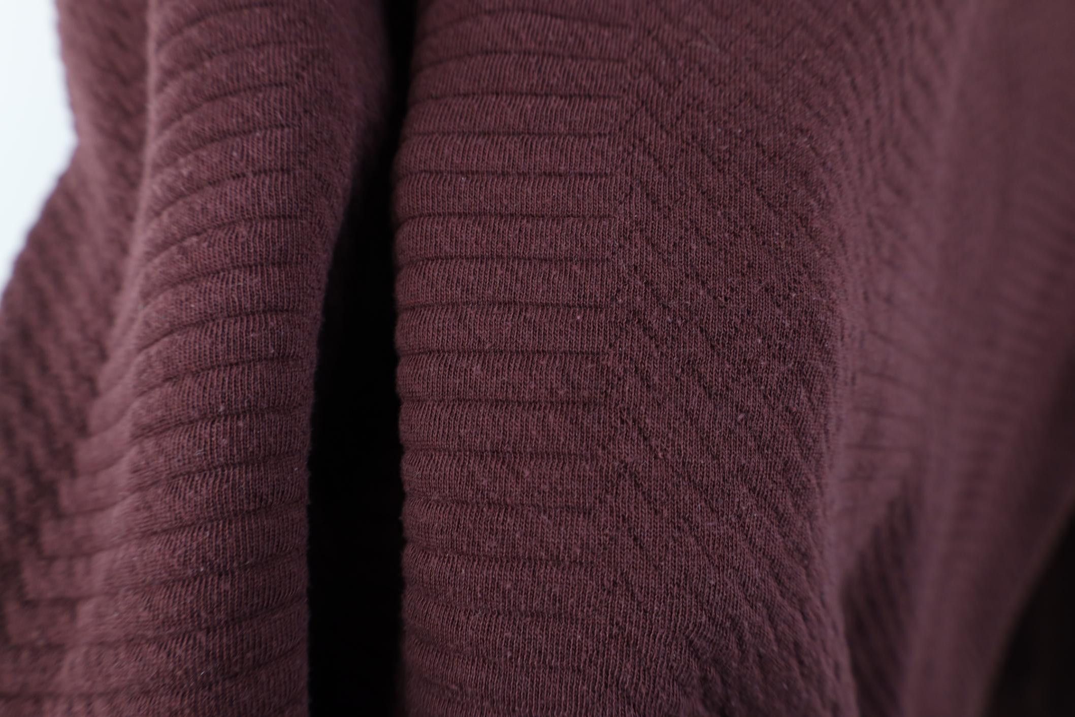 Vintage Vintage 90s Streetwear Textured Knit Pullover Polo Shirt Size US L / EU 52-54 / 3 - 8 Thumbnail