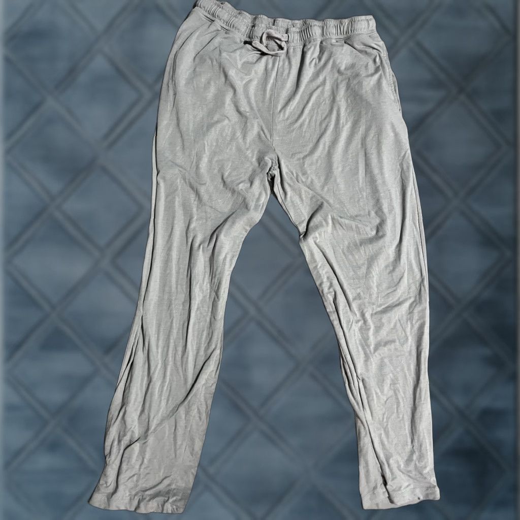 Gap GAP Men Jogger Sweatpants Pant XL Gray Polyester Lyocell Blend Pants Mens XL Gray Jogger Activewear Size US 36 / EU 52 - 1 Thumbnail