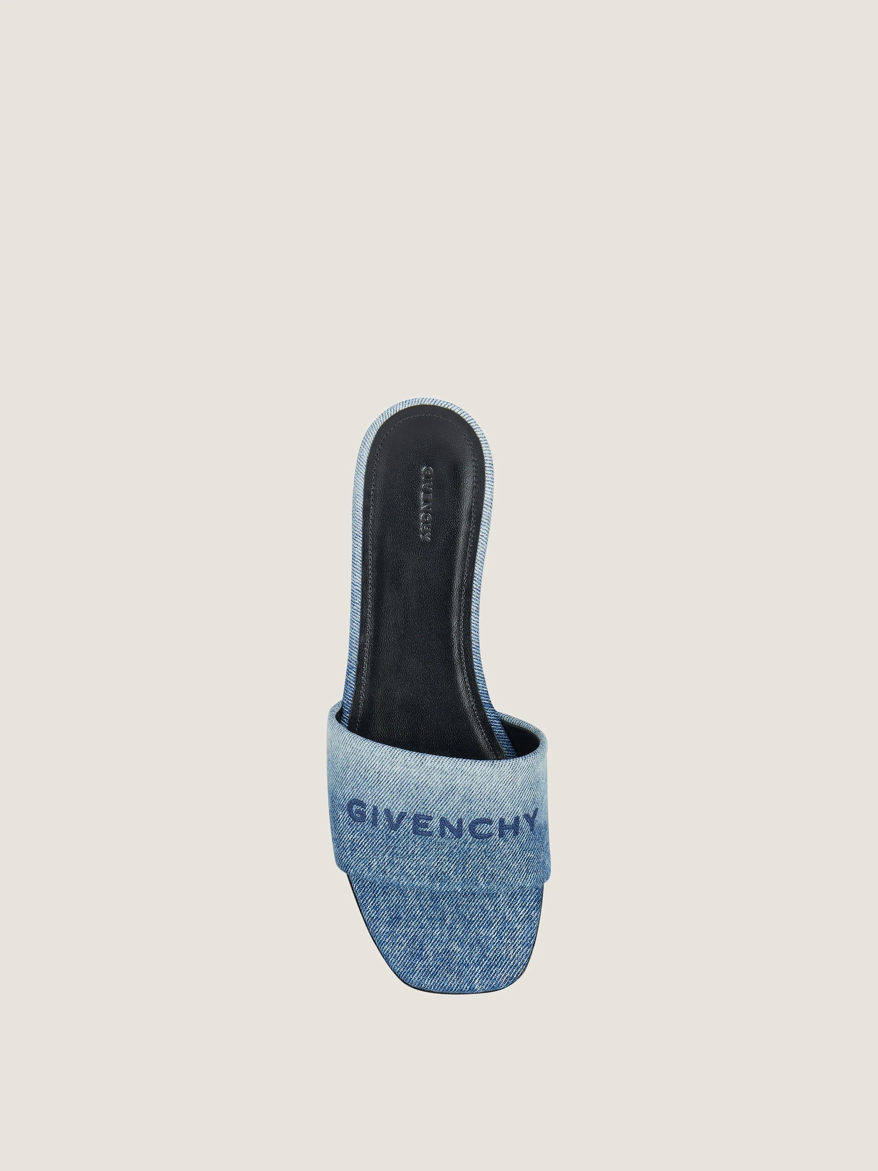 Givenchy os11x1225 4G Flats Mules in Gradient Denim in Blue Size US 10.5 / IT 40.5 - 4 Thumbnail