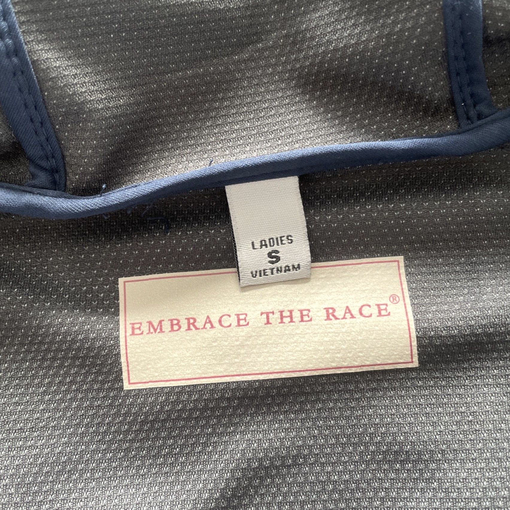 Vintage VINTAGE Embrace the Race Navy Blue Windbreaker Jacket Womens Small Long Zip Full Zip Embrace the Race Jacket Womens S Navy Blue Windbreaker Size S / US 4 / IT 40 - 4 Thumbnail