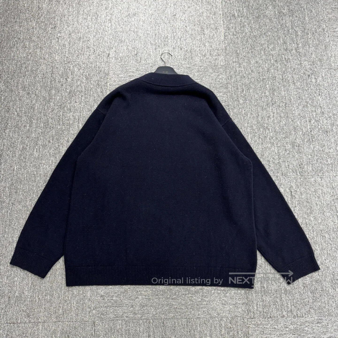 Balenciaga Balenciaga Two-piece faux V-neck wool knit sweater| Size US M / EU 48-50 / 2 - 2 Thumbnail