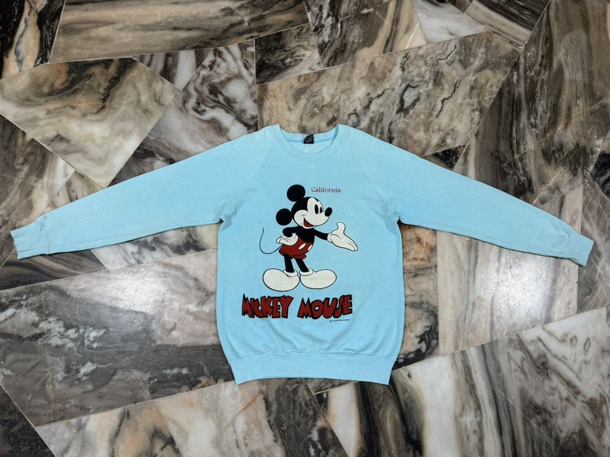 Disney Vintage 70s Disney Mickey Mouse sweatshirt USA made Size US M / EU 48-50 / 2 - 3 Thumbnail