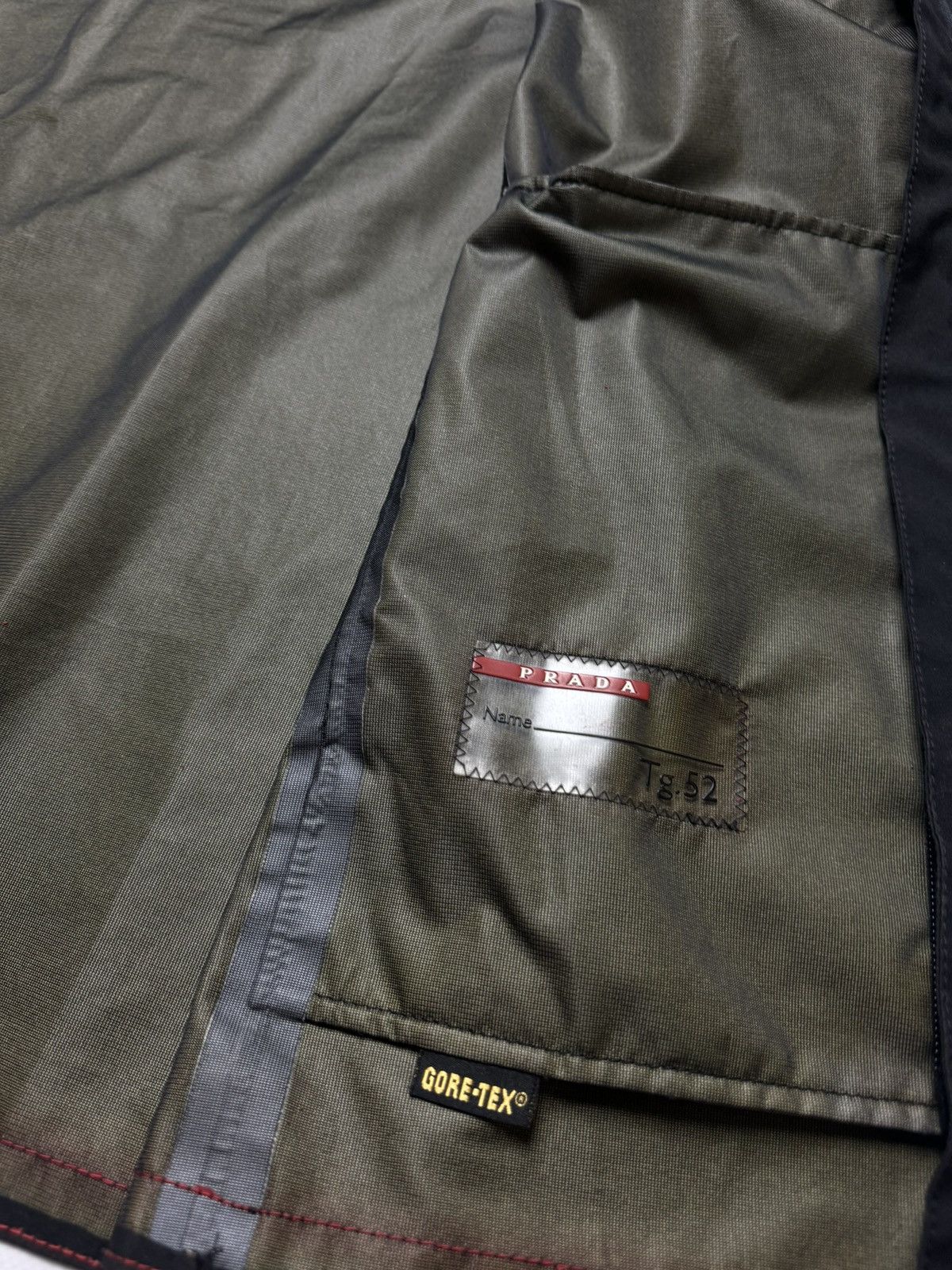 Prada × Vintage Rare vintage Prada gore Tex jacket y2k Size US XL / EU 56 / 4 - 18 Thumbnail