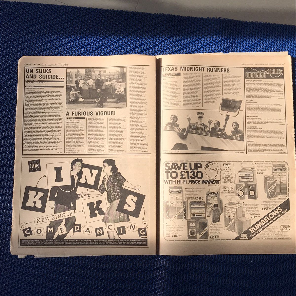 Hysteric Glamour × Vintage Vintage NME MAGAZINE EDDY GRANT NME MAGAZINE NOV 20 1982 - Size ONE SIZE - 9 Thumbnail