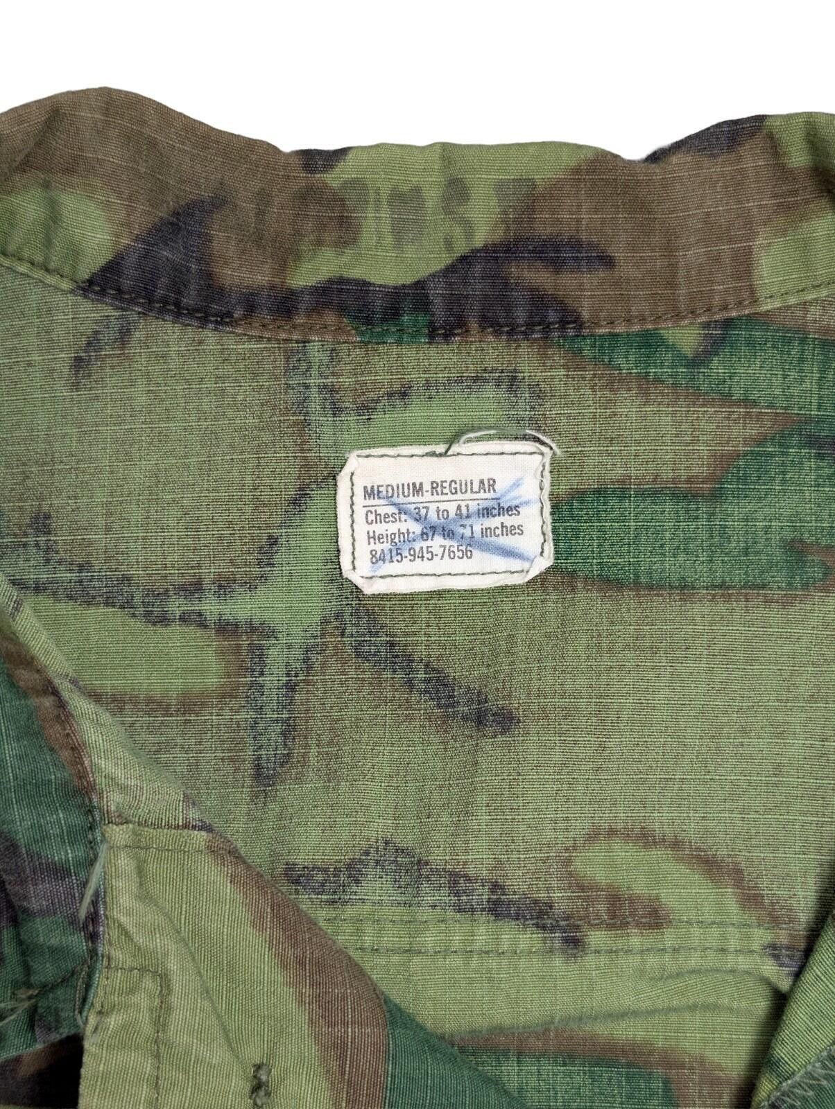Other ERDL 1969 Date Lowland Combat Coat Vietnam Era - Medium Size ONE SIZE - 4 Thumbnail