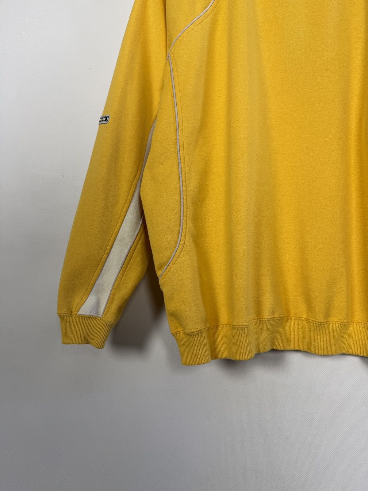 Umbro Umbro Vintage Sweatshirt 1/4 Zip Pullover Yellow Size S Size US S / EU 44-46 / 1 - 16 Thumbnail
