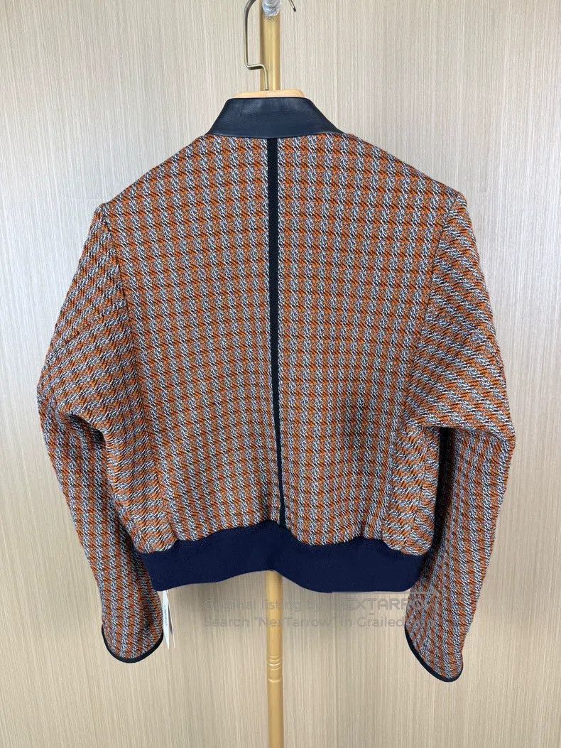 Hermes Hermes Patchwork Lamb Leather Short Coat Size XXS / US 00 / IT 34 - 2 Thumbnail
