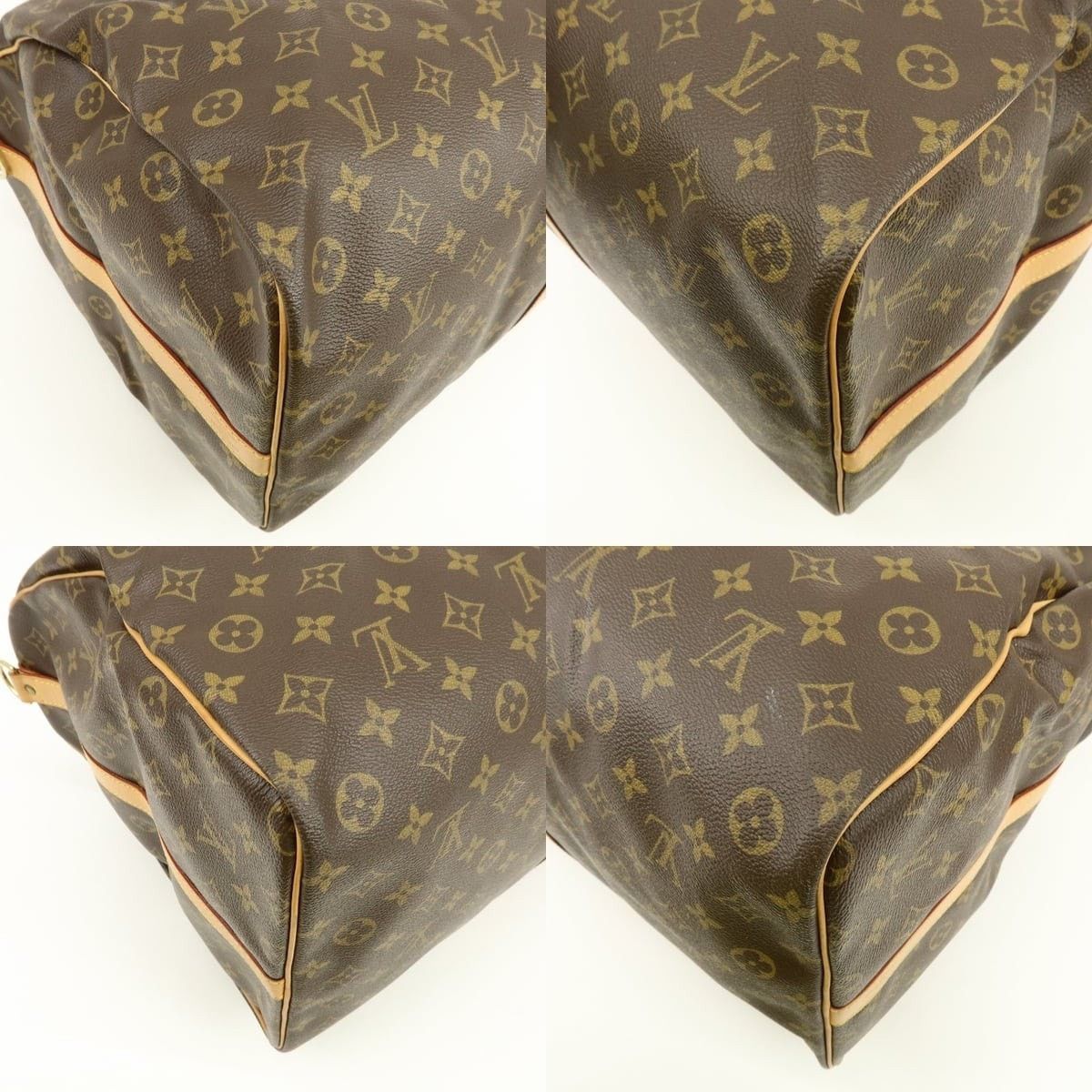 Louis Vuitton Louis Vuitton Monogram Keepall Bandouliere 60 Duffle Bag Size ONE SIZE - 5 Thumbnail