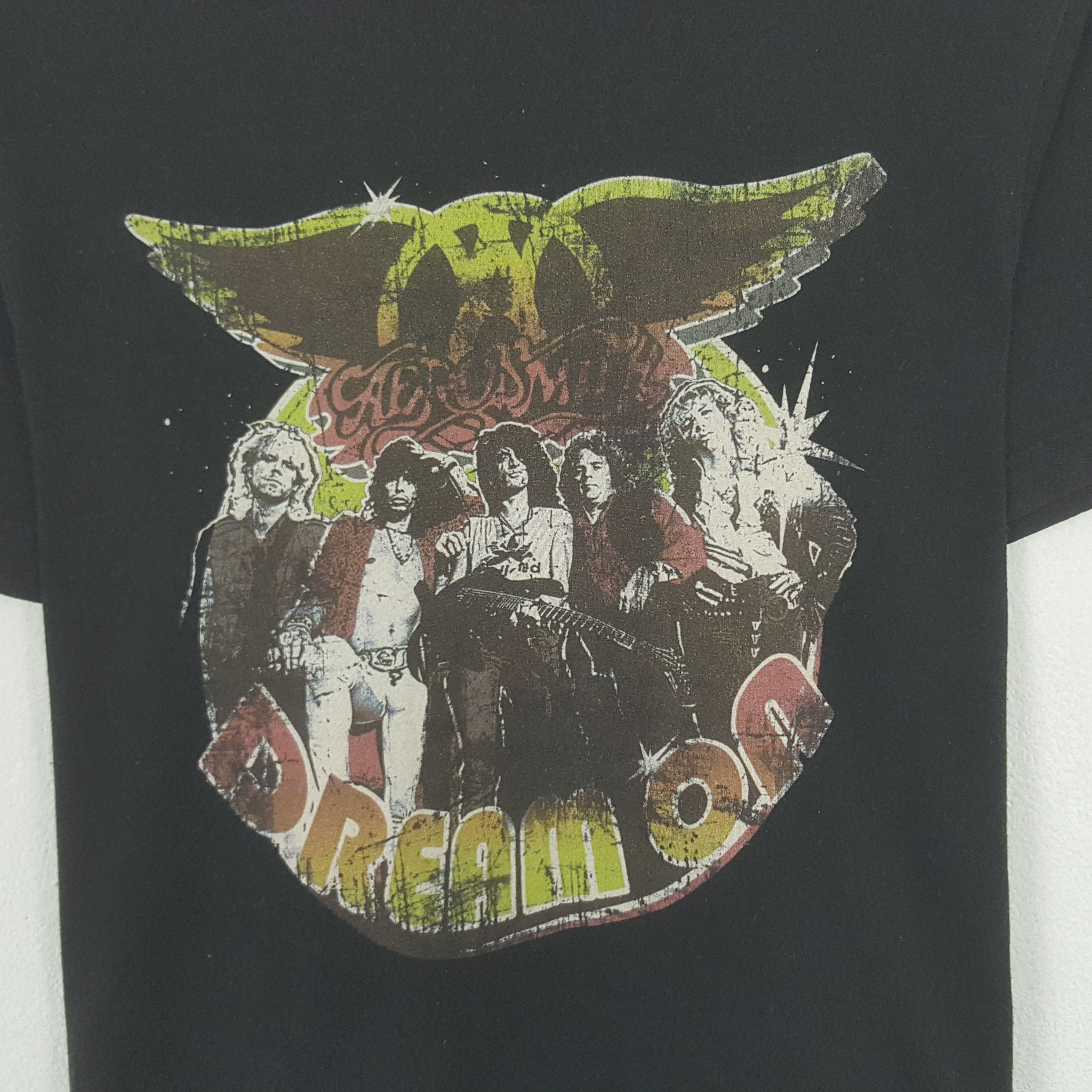 Band Tees Vintage UNIQLO X Aerosmith American Rock Band Tshirt Size US M / EU 48-50 / 2 - 2 Thumbnail