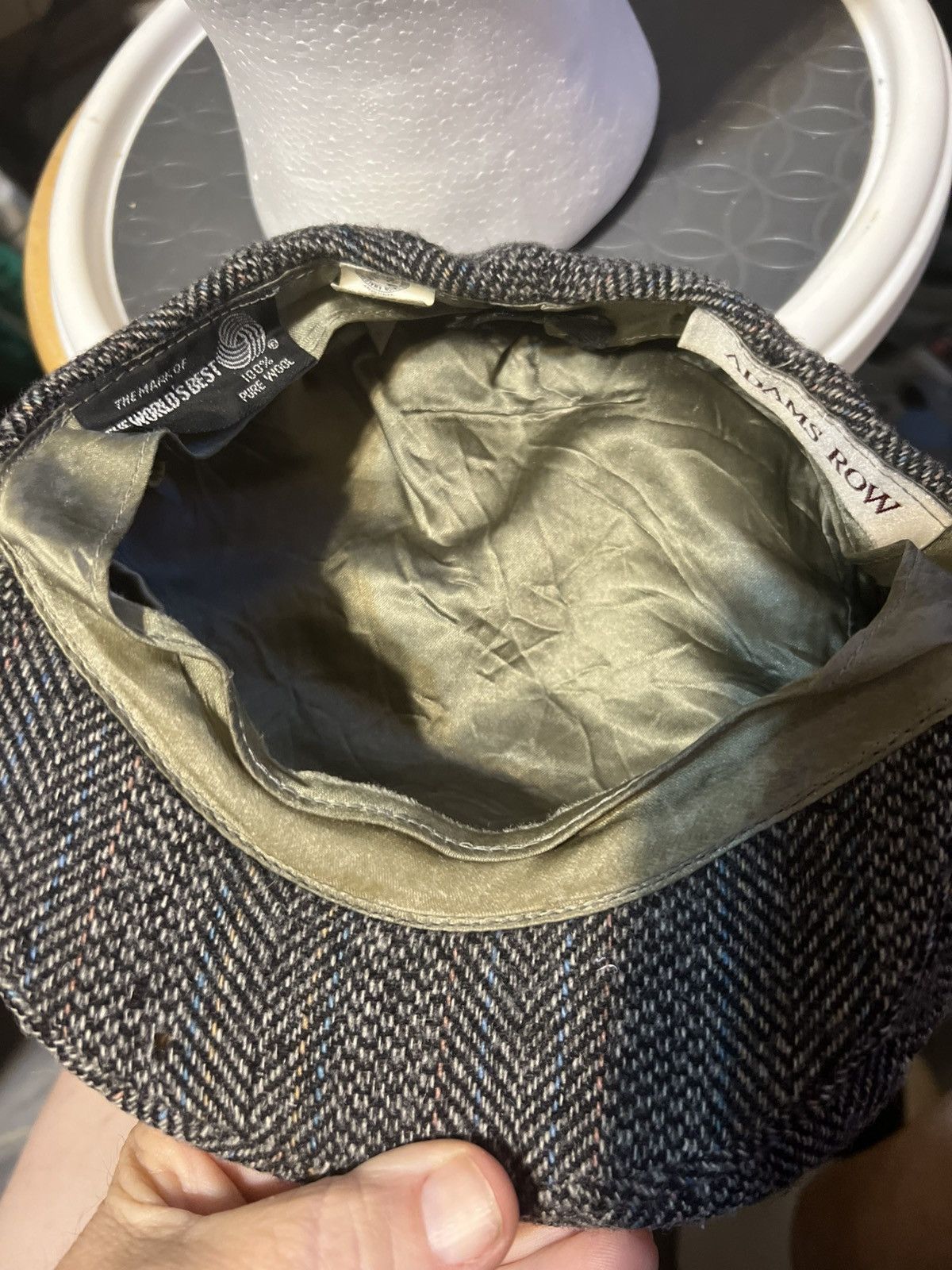 Vintage Vintage Union Made in USA Adam’s Row Newsboy Cabbie Hat Size ONE SIZE - 5 Thumbnail