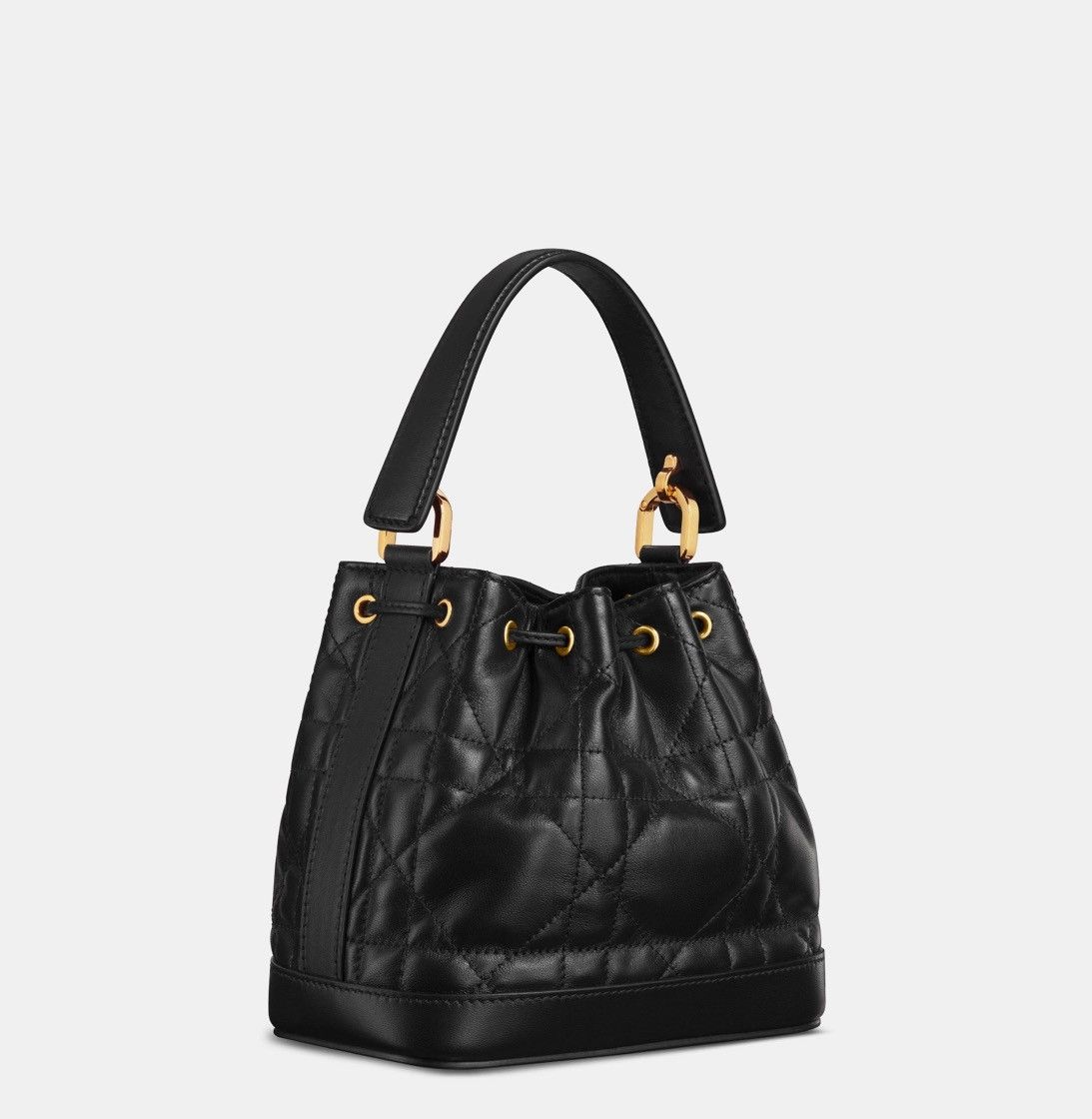 Dior SMALL DIOR JOLIE BUCKET BAG Black Macrocannage Size ONE SIZE - 1 Thumbnail