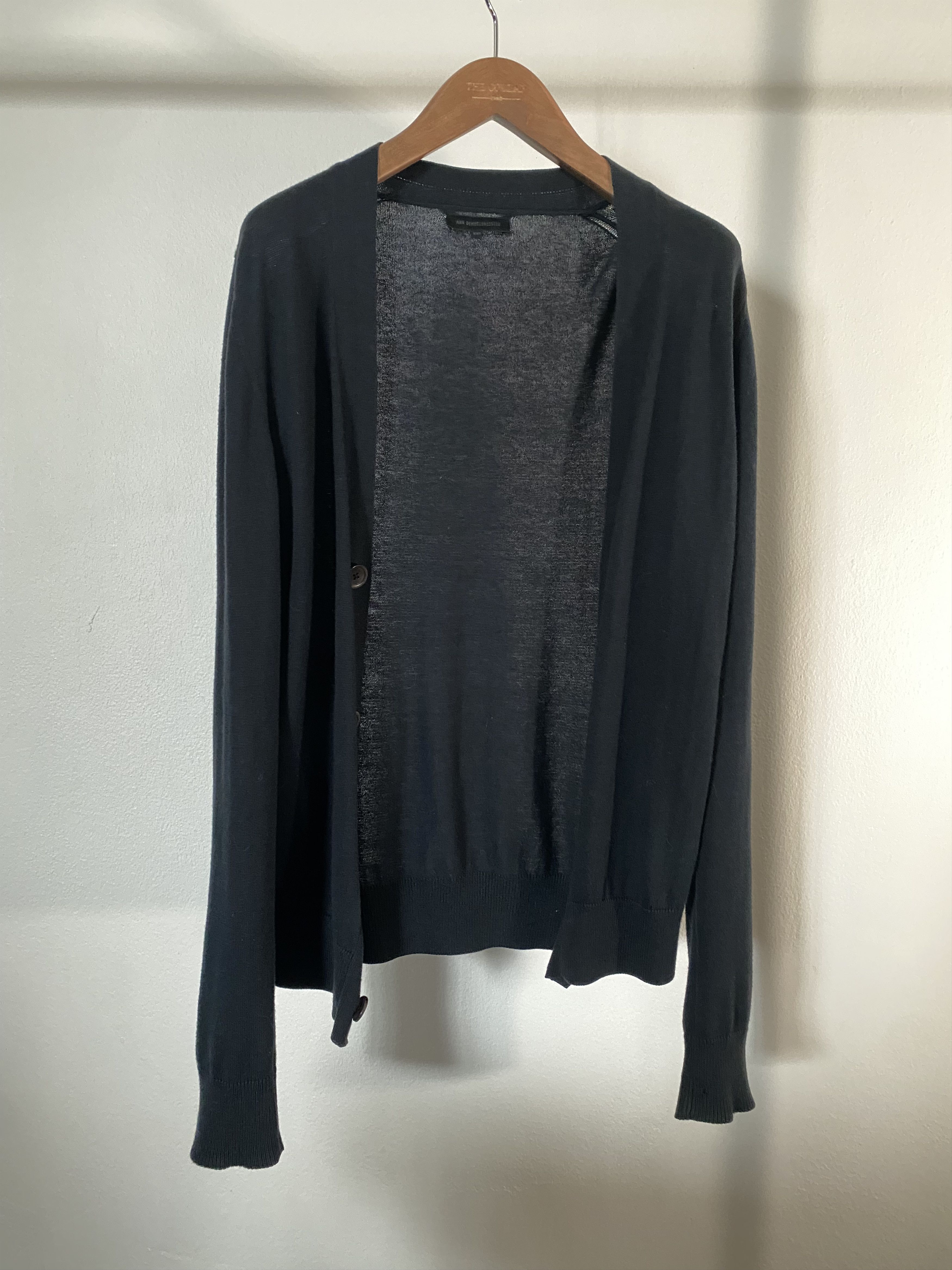 Ann Demeulemeester Ann Demeulemeester Black Cardigan Size US S / EU 44-46 / 1 - 1 Thumbnail