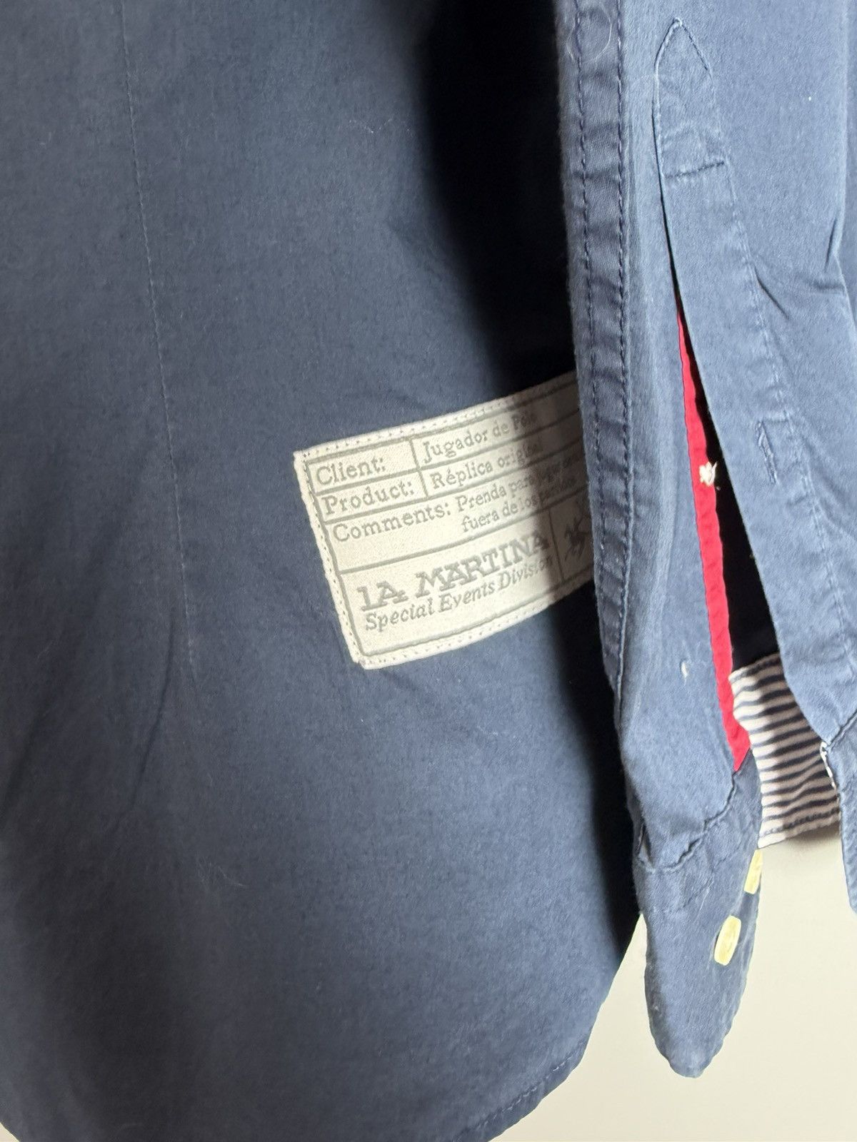 La Martina Vintage La Martine Maserati shirt Size US L / EU 52-54 / 3 - 7 Thumbnail