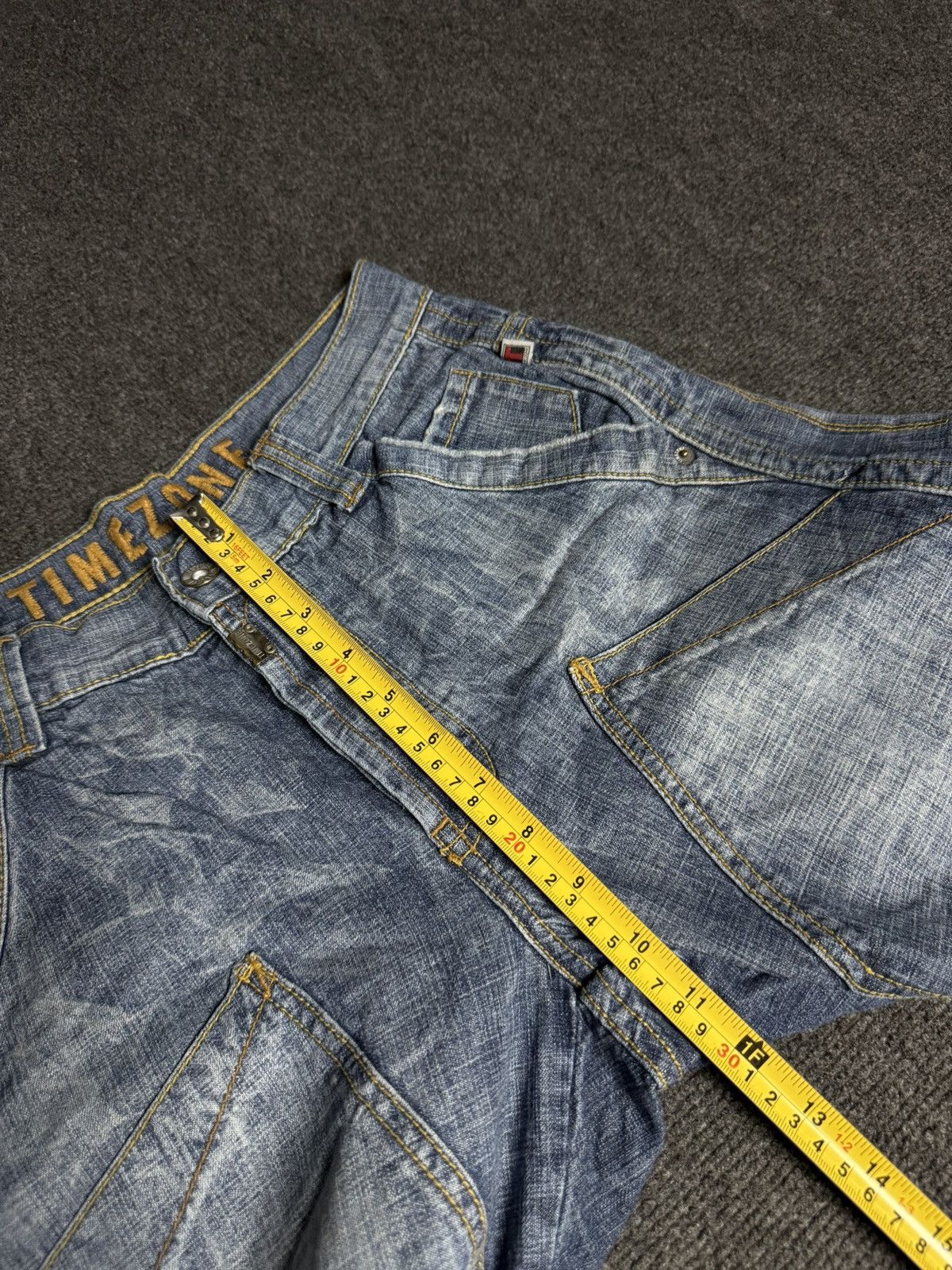 Japanese Brand Y2K 00s Japanese Number Nine Punk Rock Retro Avant Garde Size US 30 / EU 46 - 18 Thumbnail