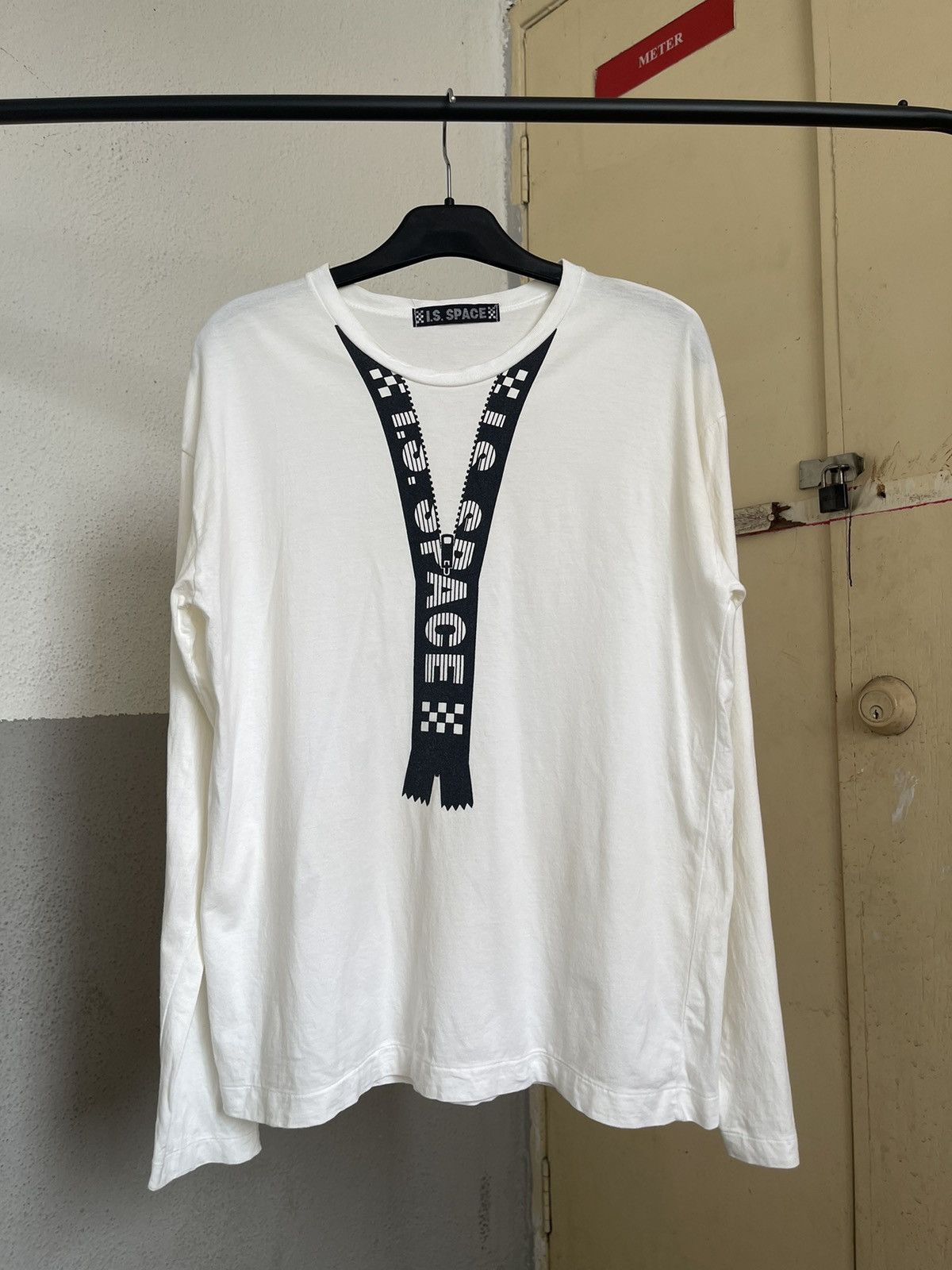 Issey Miyake Rare Issey Miyake Space Zipup Print Longsleeve Size US M / EU 48-50 / 2 - 1 Thumbnail
