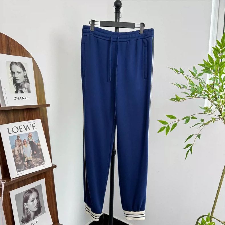 Gucci Gucci SizeS Blue double g sports trousers Size US 29 - 2 Thumbnail
