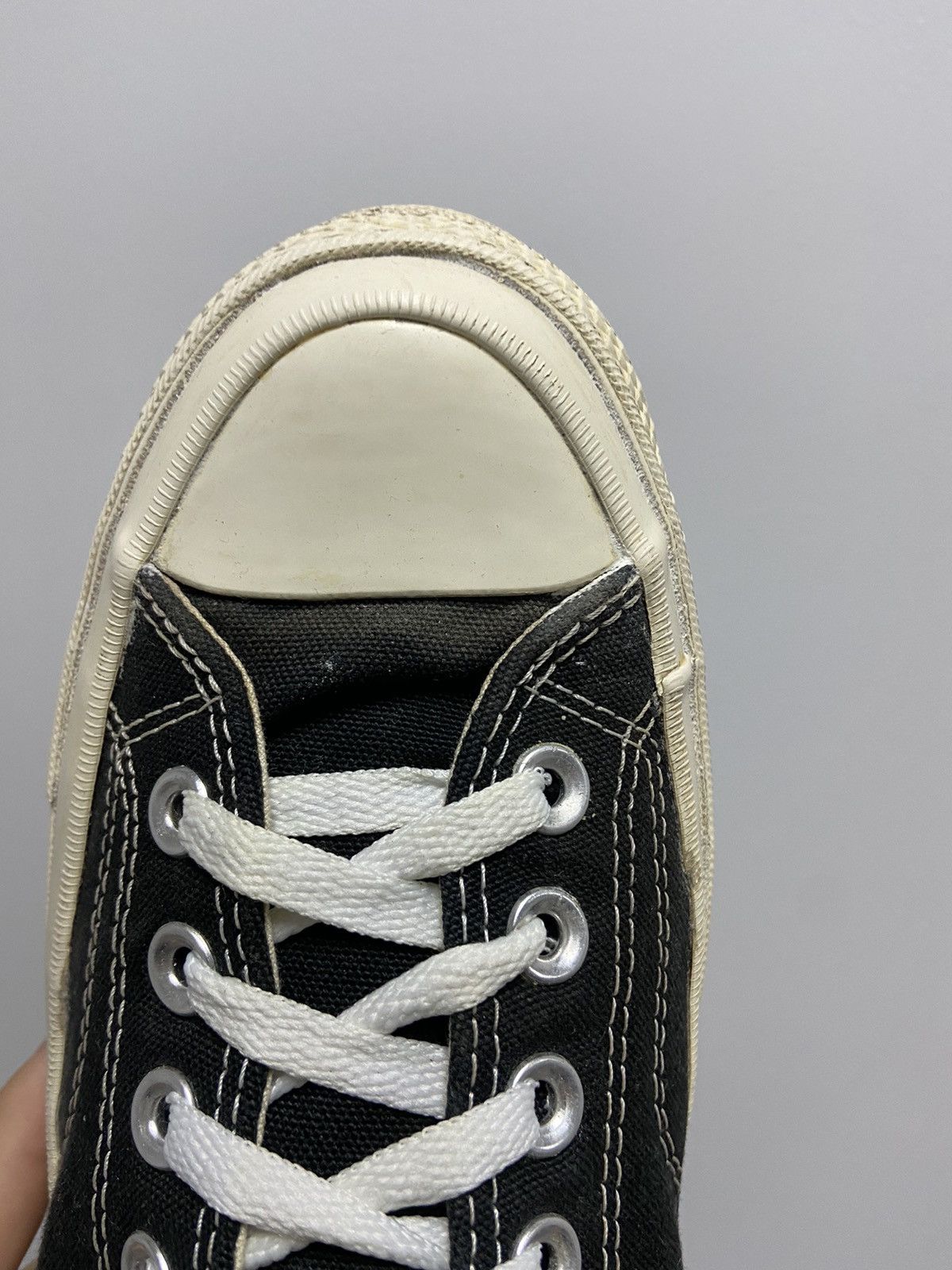 Comme des Garcons PLAY × Converse × Vintage Play Come Des Garcons x Converse Vintage Low Top Size US 9 / EU 42 - 16 Thumbnail