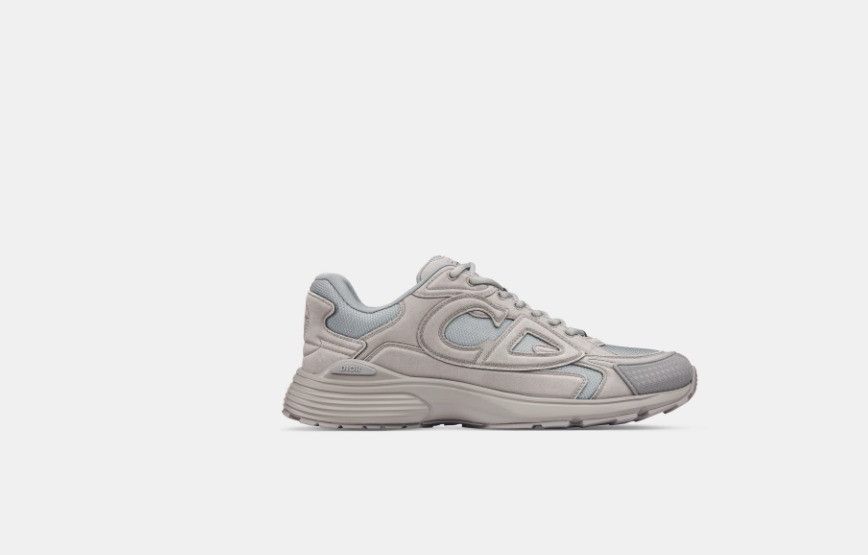 Dior × Stone Island o1w1db10325 3SN27 Low-Top Sneakers in Grey Size US 7 / EU 40 - 1 Thumbnail