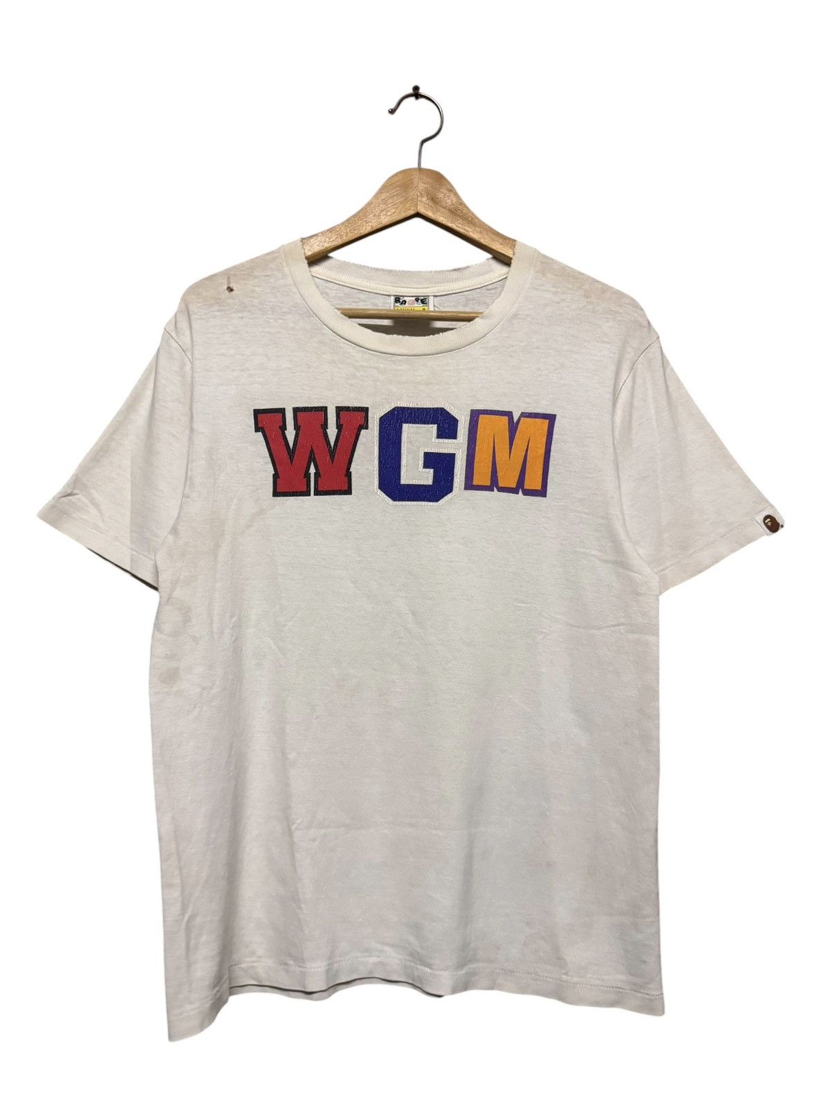 Bape A Bathing Ape Bape Nigo Era WGM Mad Shark Tee Size US S / EU 44-46 / 1 - 1 Thumbnail
