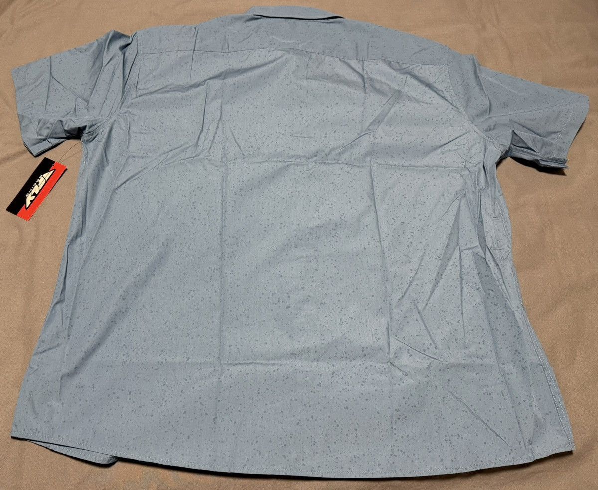 Other Fly Racing Splatter Print Short Sleeve Button Down Shirt NWT Size US XXL / EU 58 / 5 - 10 Thumbnail