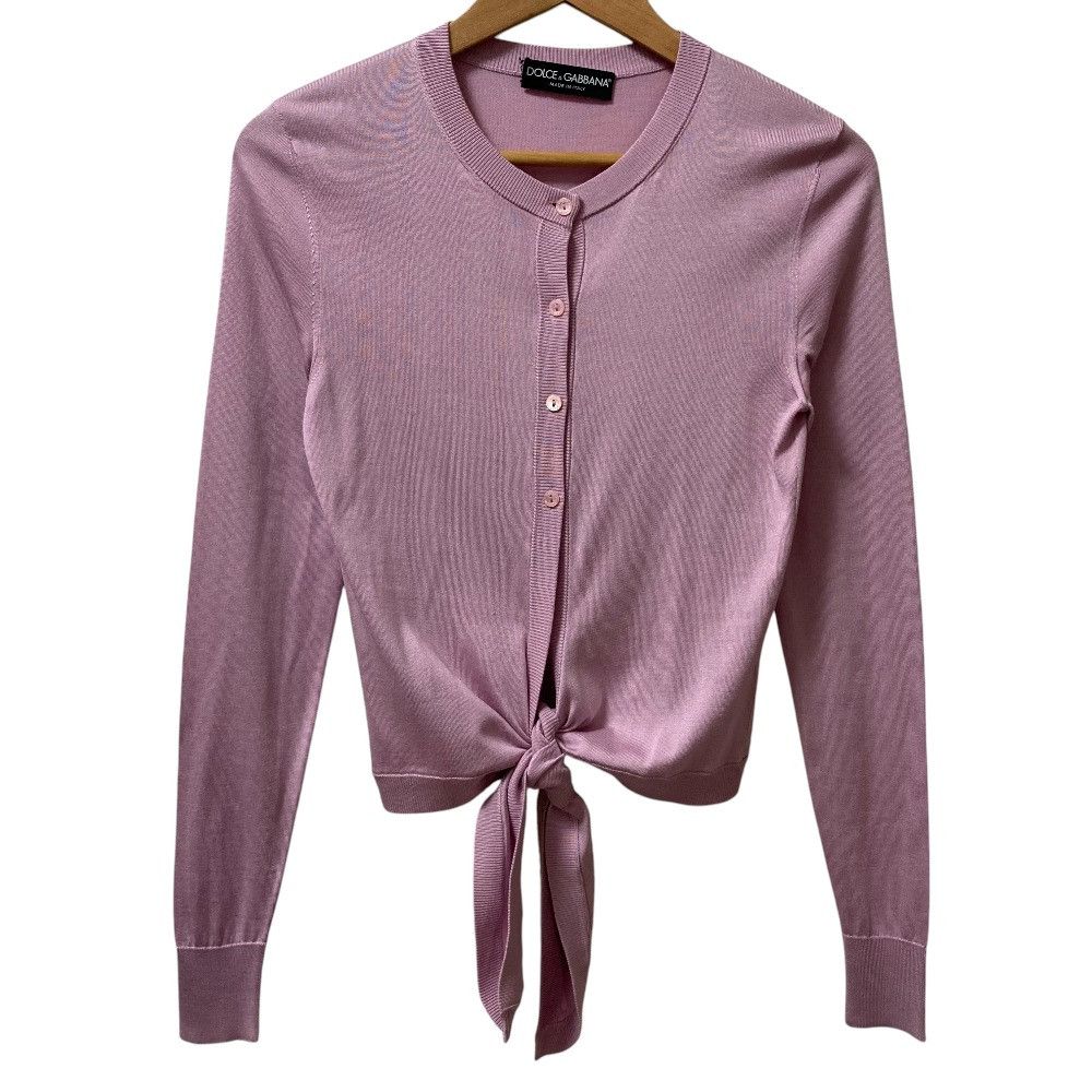 Dolce & Gabbana Dolce & Gabbana Dolce&Gabbana Silk Cardigan Textile Tops DUTY FREE for USA Size ONE SIZE - 1 Thumbnail