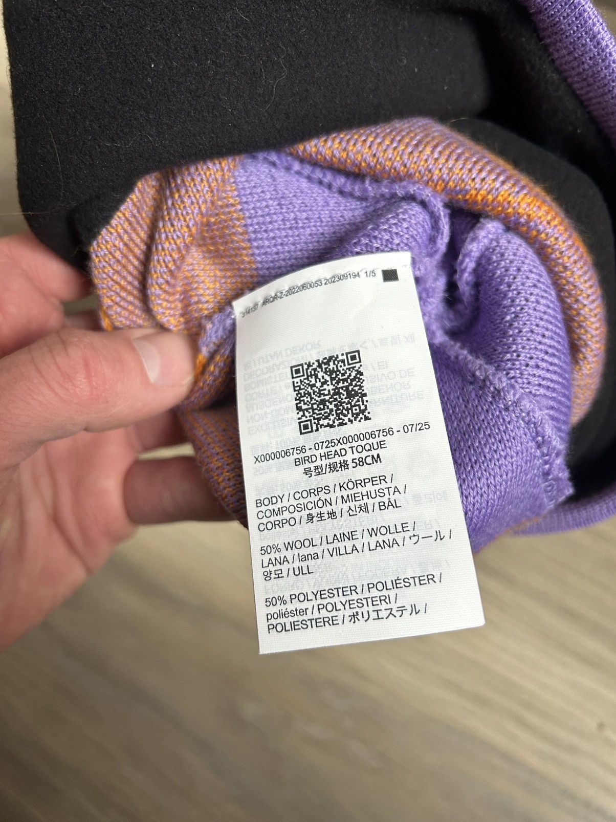 Arc'teryx Arc’teryx Bird Head Toque Beanie Aster/Blaze Size ONE SIZE - 3 Thumbnail
