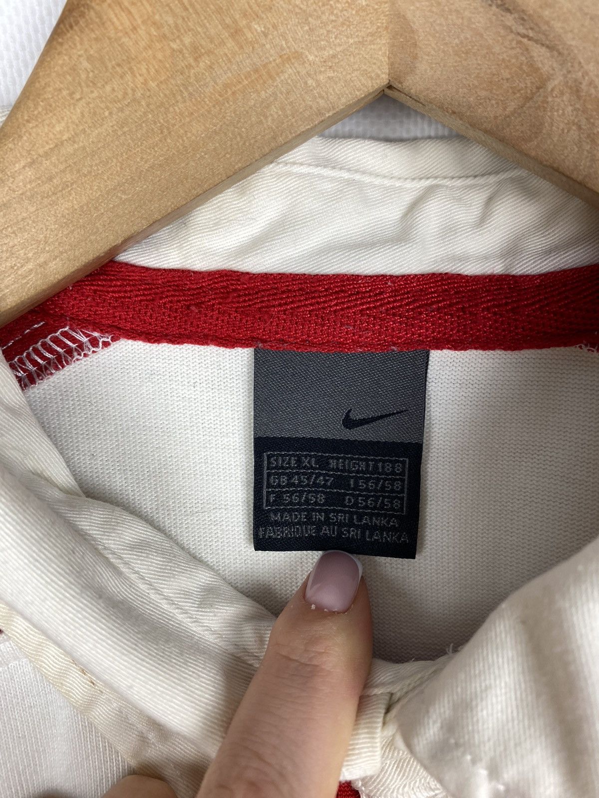 Vintage Nike Rugby World Cup 2003 Champions England Union Shirt Size US XL / EU 56 / 4 - 9 Thumbnail