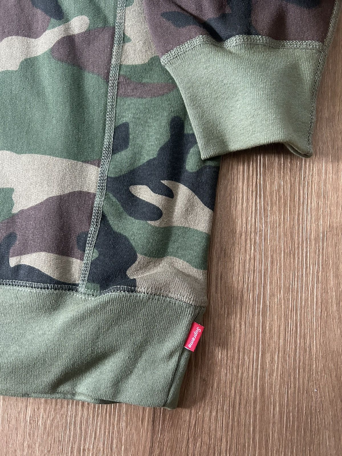 Supreme Supreme Camo Box Logo Crewneck FW15 Size US L / EU 52-54 / 3 - 5 Thumbnail